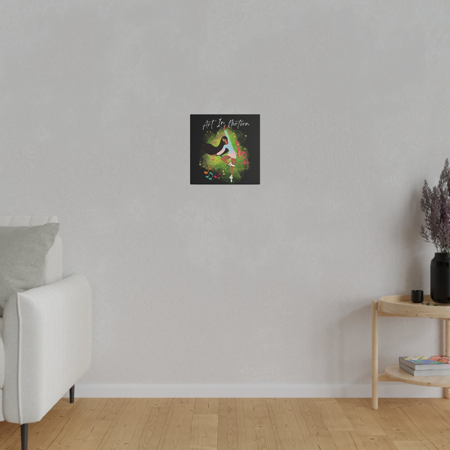 Matte Canvas Print - Art In Motion
