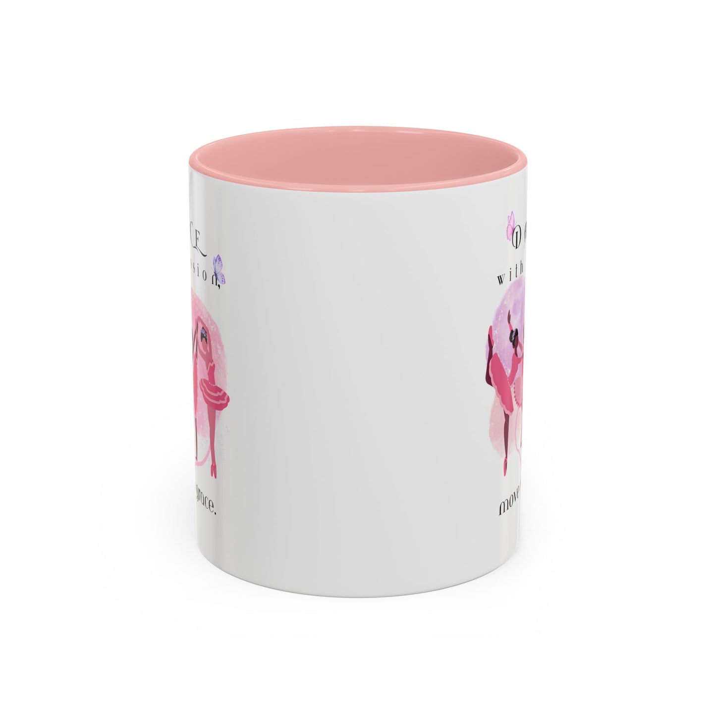 Accent Coffee Mug (11, 15oz) Dance With Passion