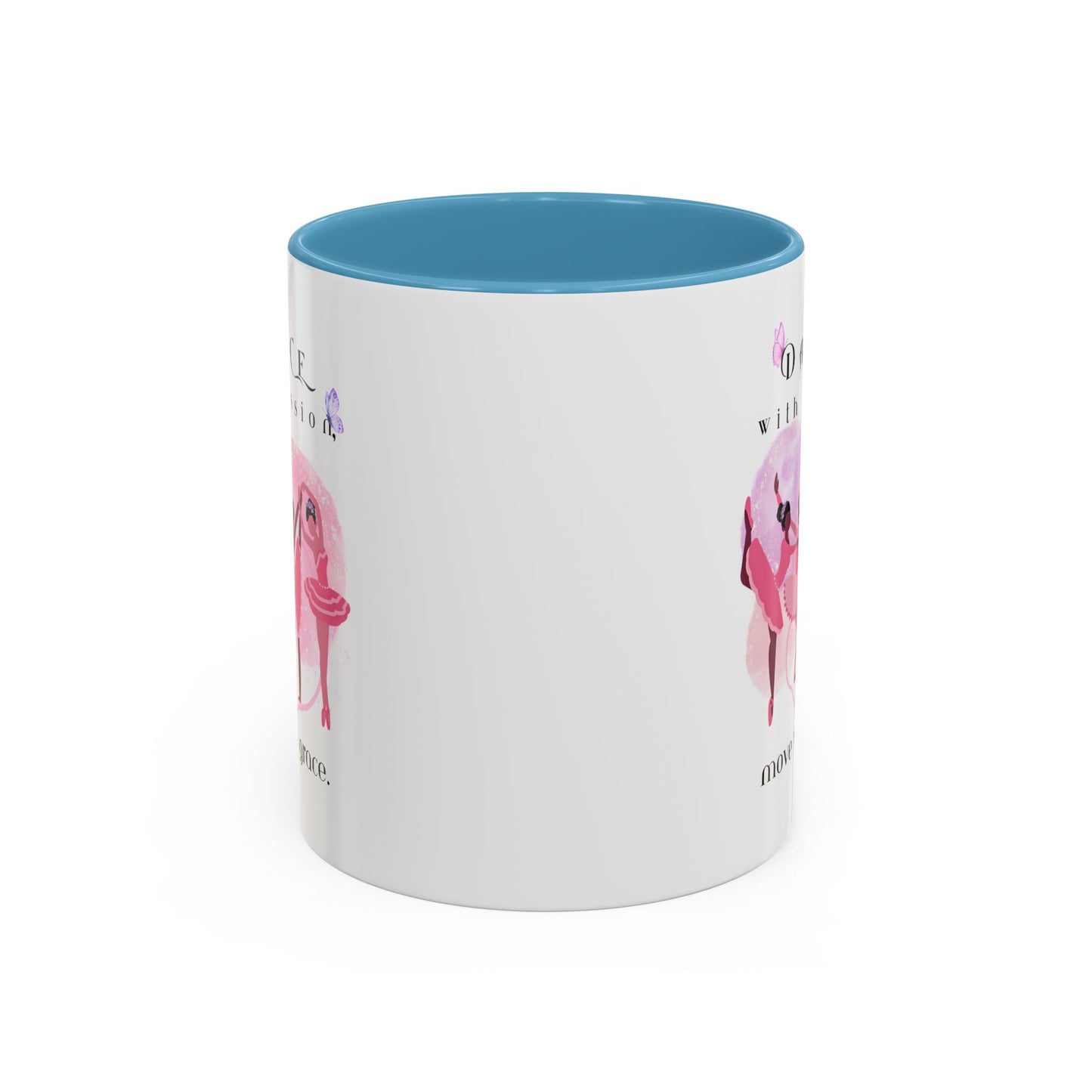 Accent Coffee Mug (11, 15oz) Dance With Passion