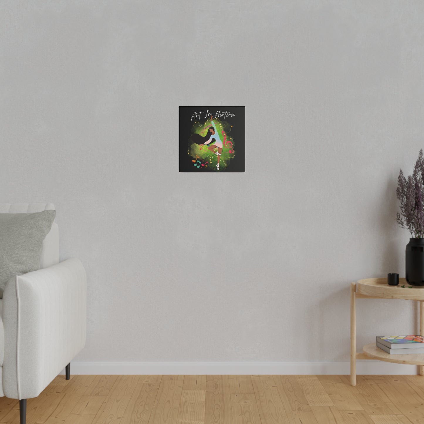 Matte Canvas Print - Art In Motion