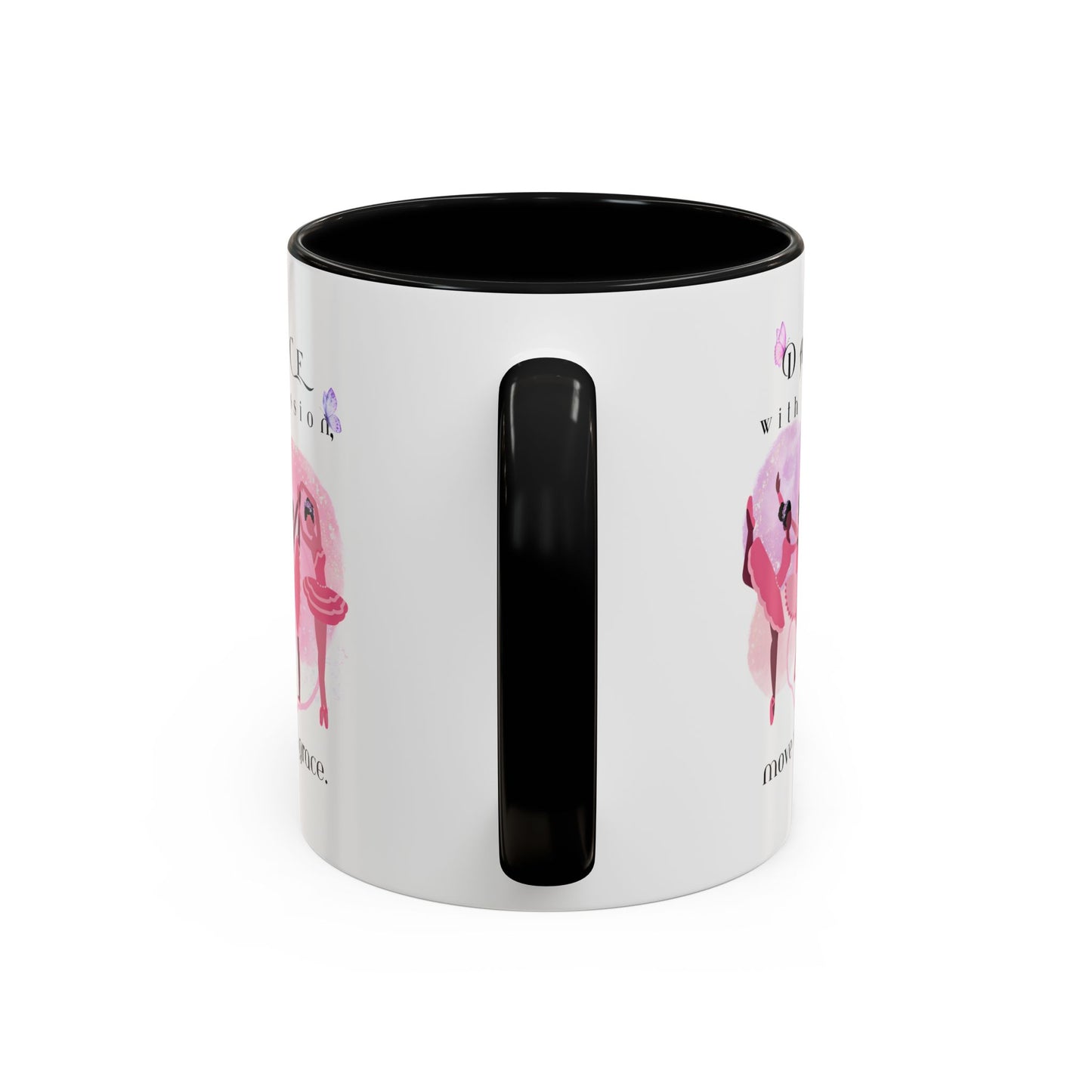 Accent Coffee Mug (11, 15oz) Dance With Passion