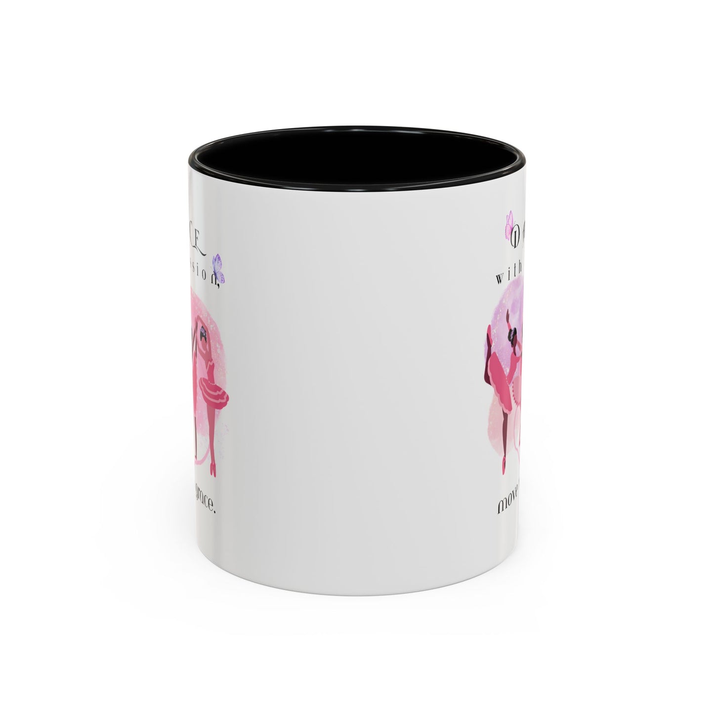 Accent Coffee Mug (11, 15oz) Dance With Passion