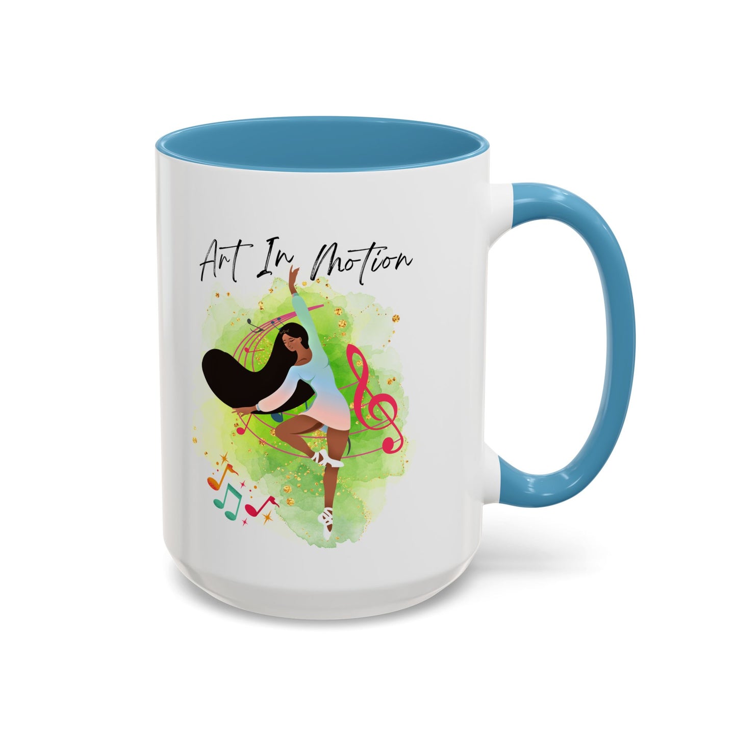 Accent Coffee Mug (11, 15oz) Art In Motion ceramic mug