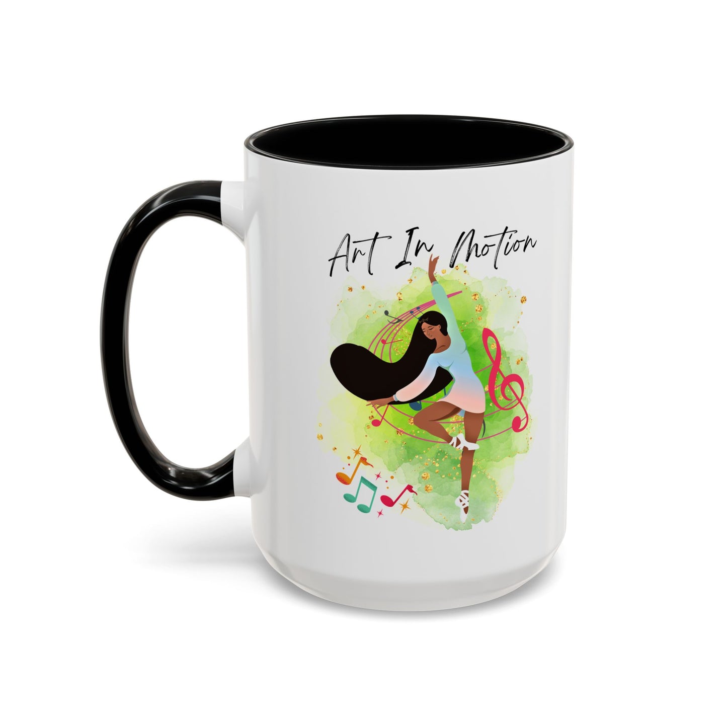 Accent Coffee Mug (11, 15oz) Art In Motion ceramic mug