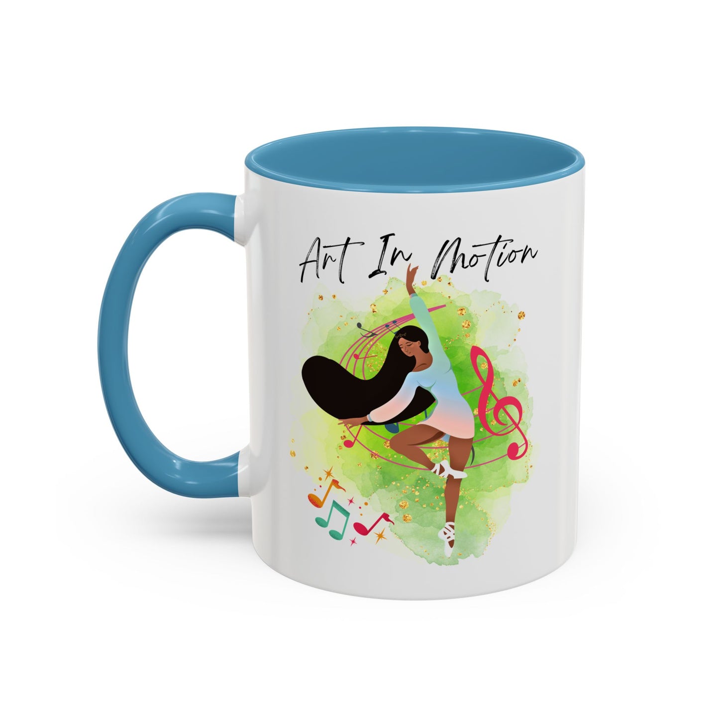 Accent Coffee Mug (11, 15oz) Art In Motion ceramic mug