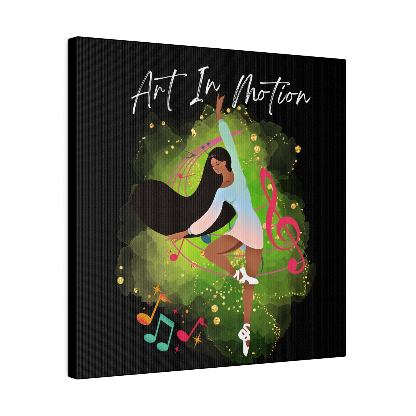 Matte Canvas Print - Art In Motion