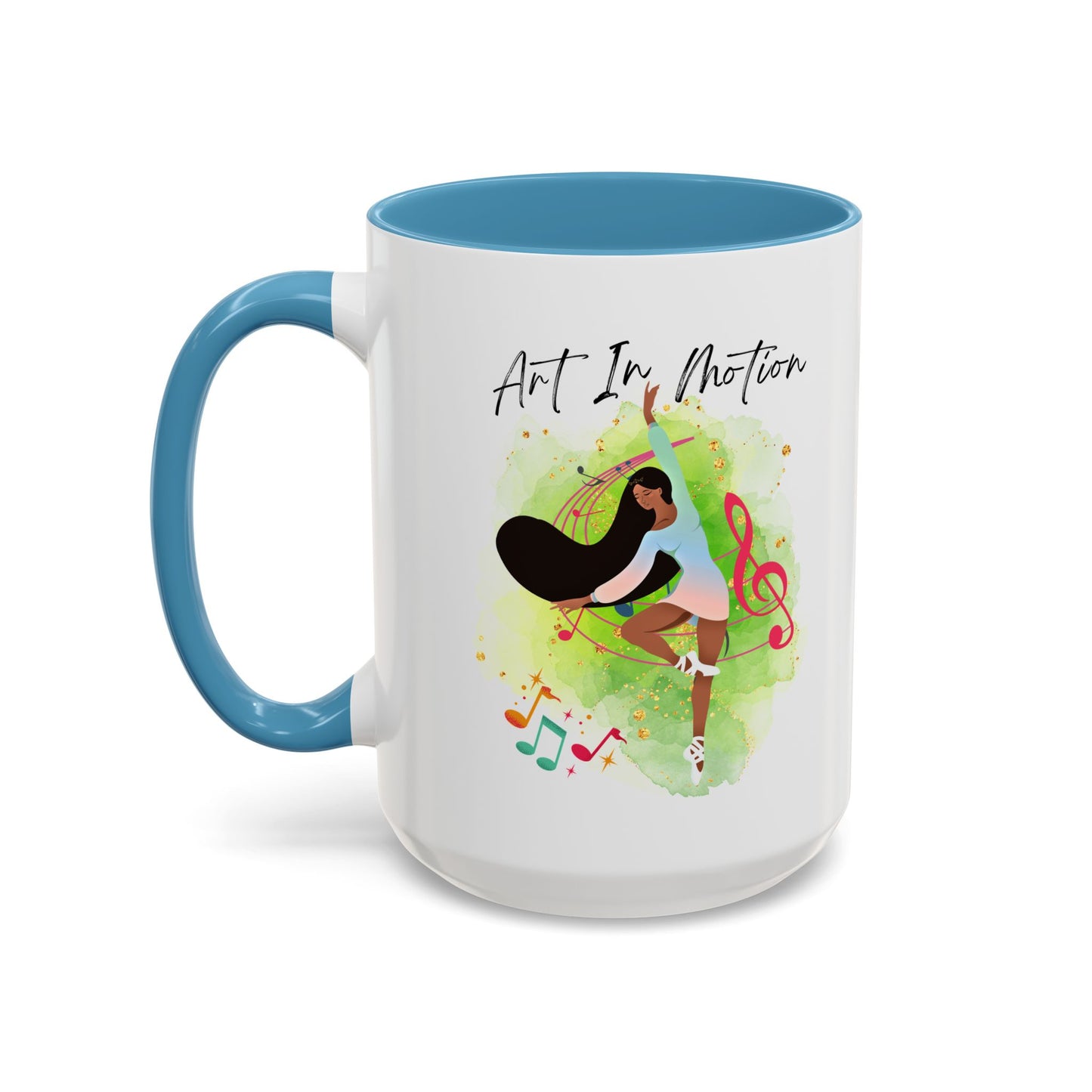 Accent Coffee Mug (11, 15oz) Art In Motion ceramic mug