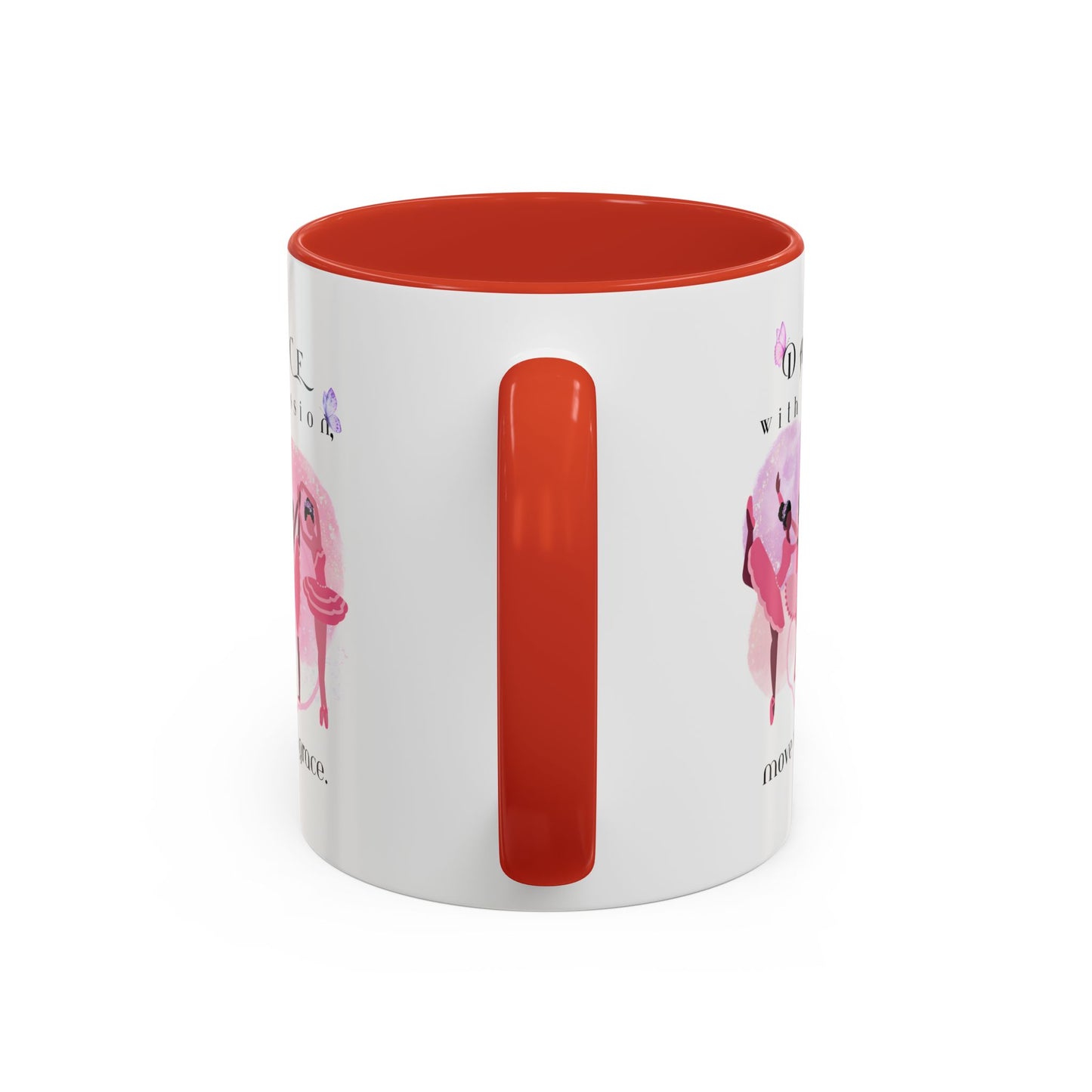 Accent Coffee Mug (11, 15oz) Dance With Passion