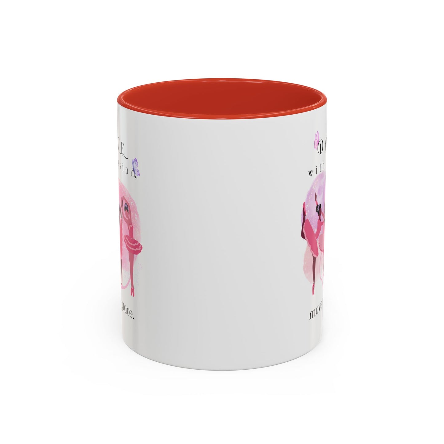 Accent Coffee Mug (11, 15oz) Dance With Passion