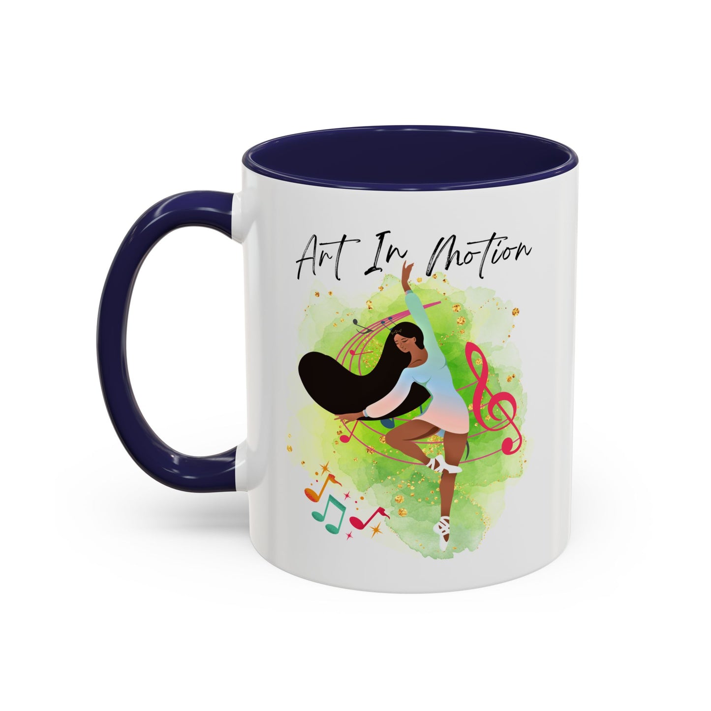 Accent Coffee Mug (11, 15oz) Art In Motion ceramic mug