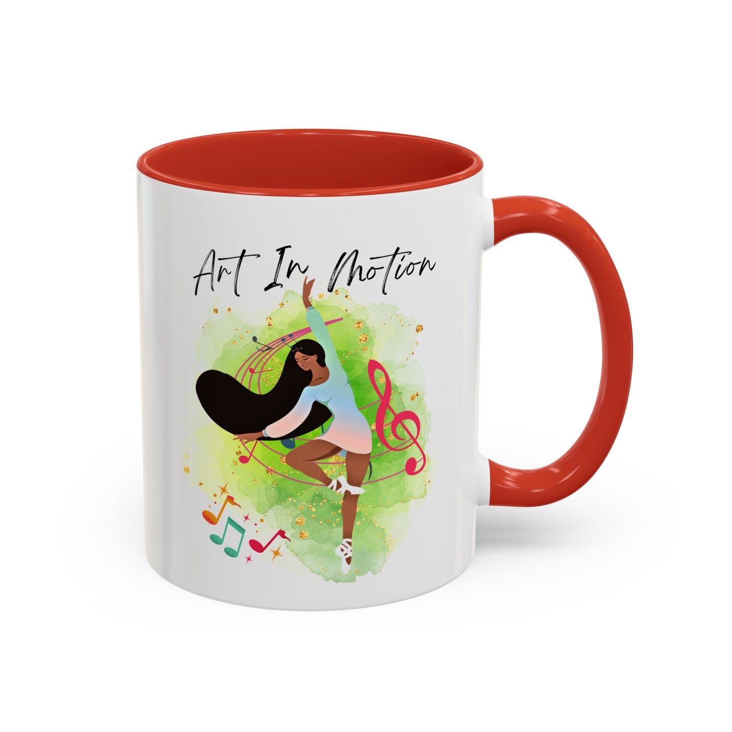 Accent Coffee Mug (11, 15oz) Art In Motion ceramic mug