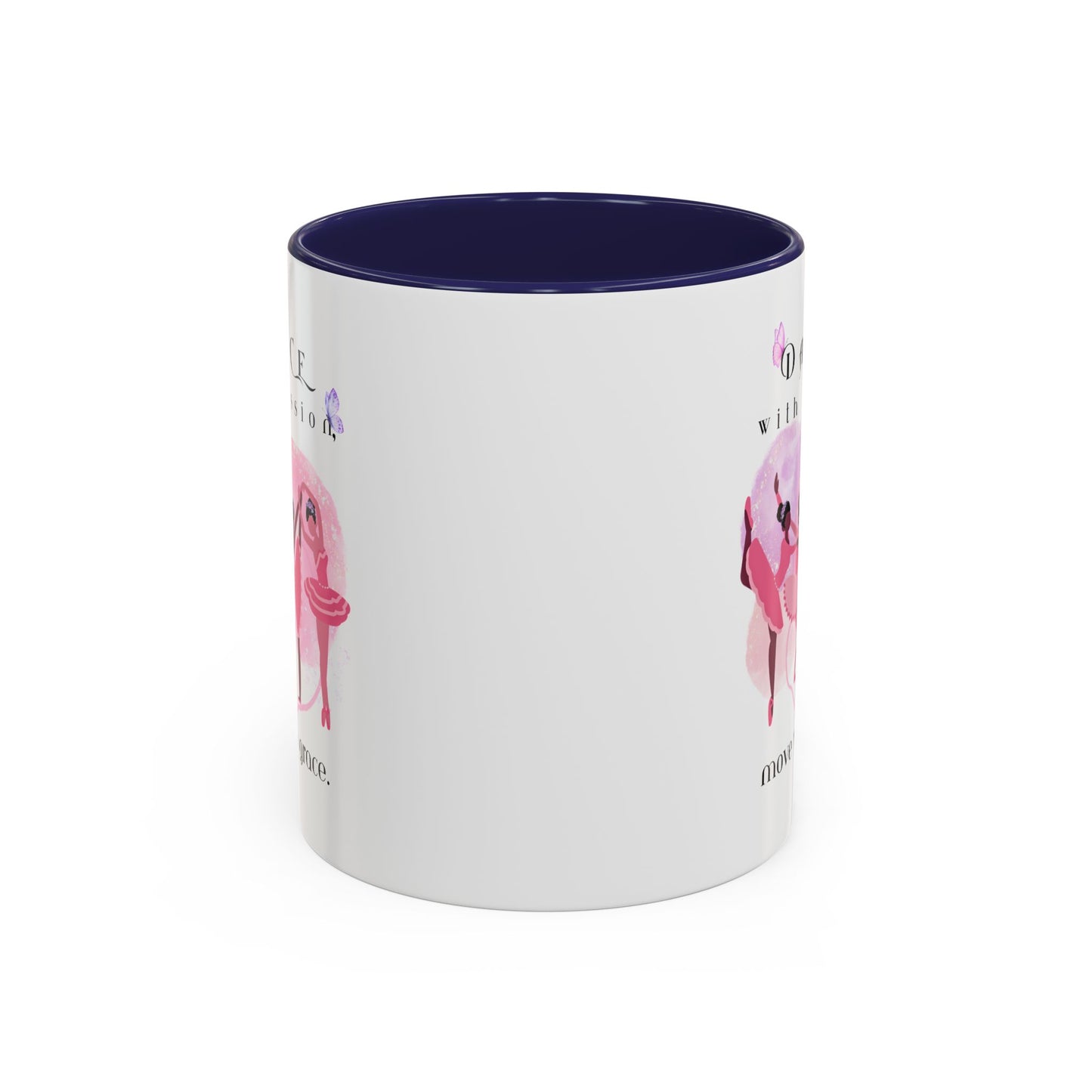 Accent Coffee Mug (11, 15oz) Dance With Passion