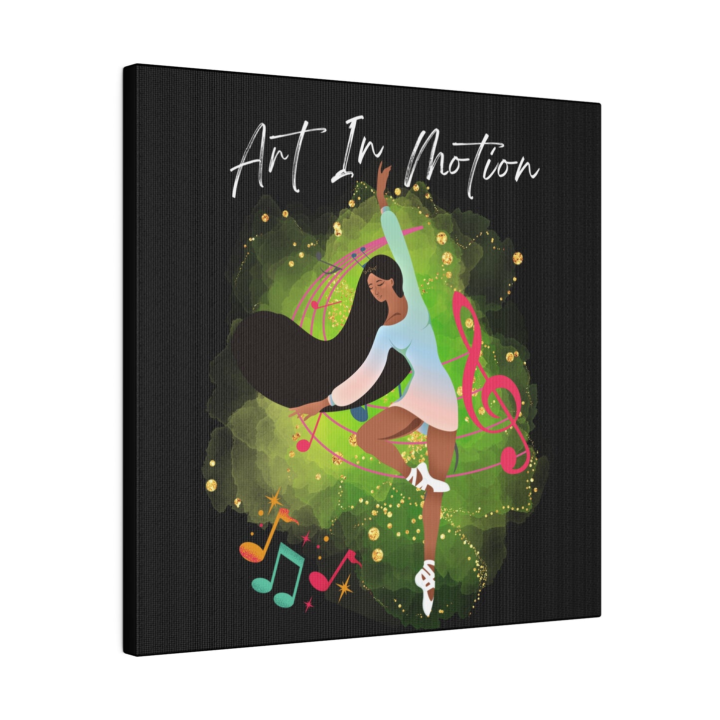 Matte Canvas Print - Art In Motion