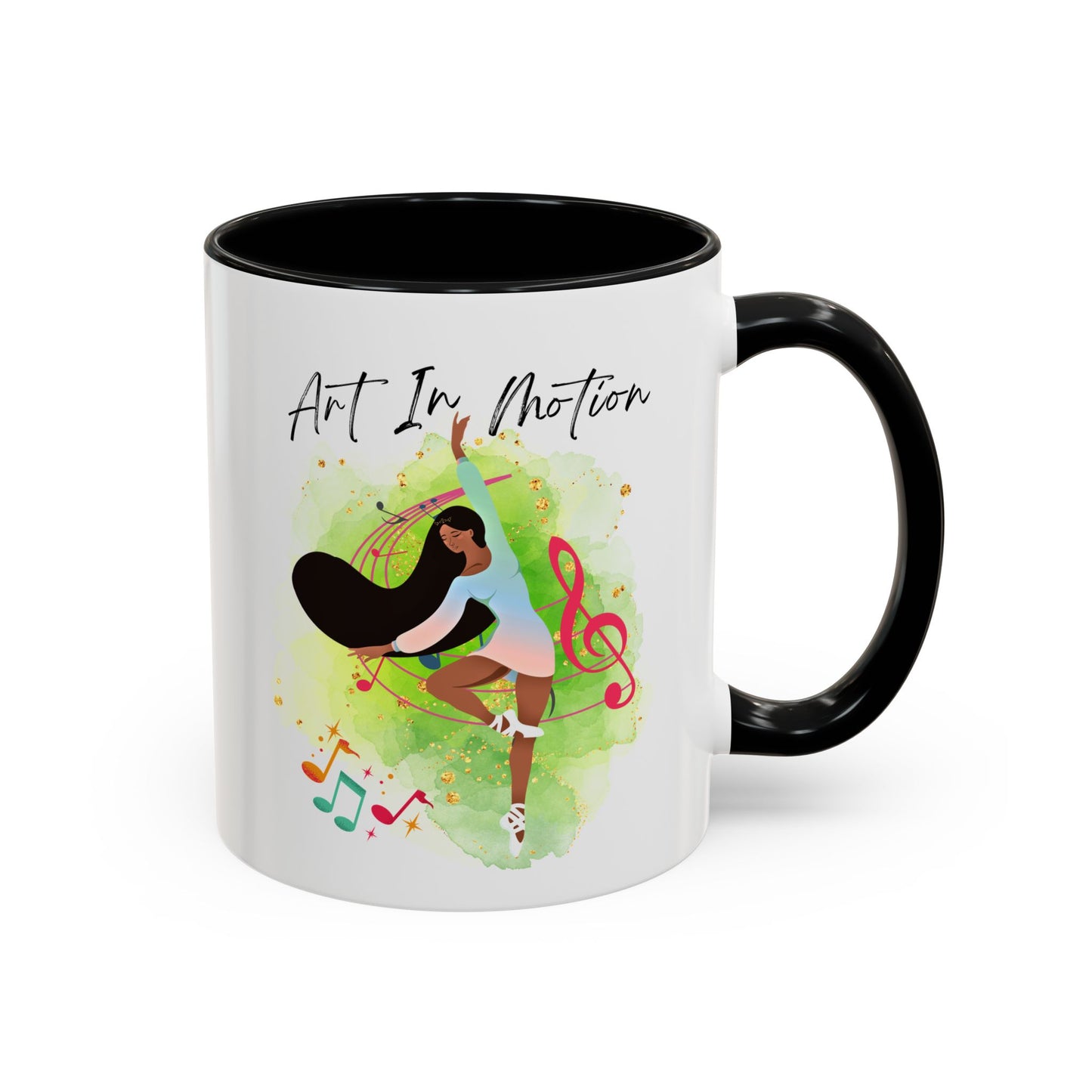 Accent Coffee Mug (11, 15oz) Art In Motion ceramic mug