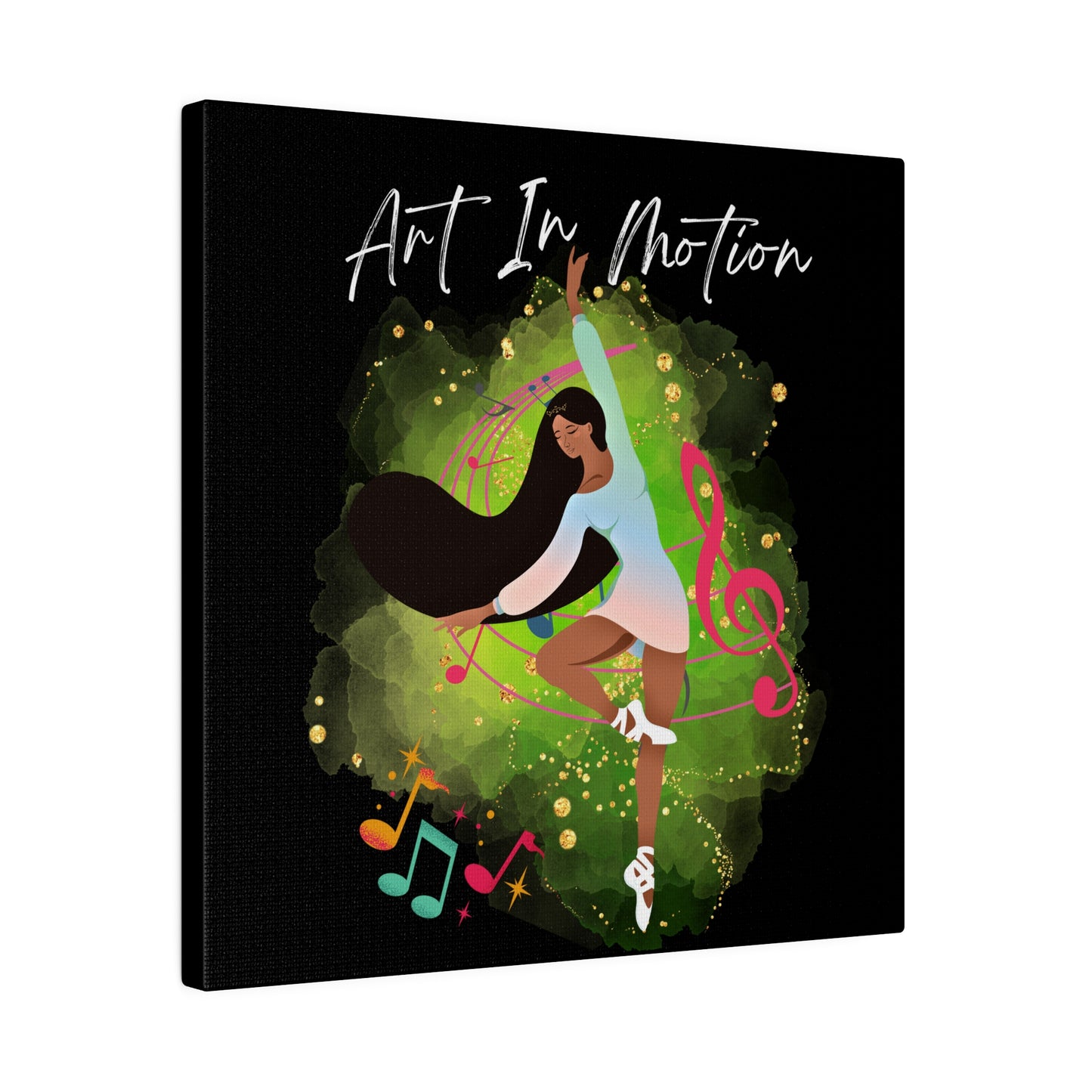 Matte Canvas Print - Art In Motion