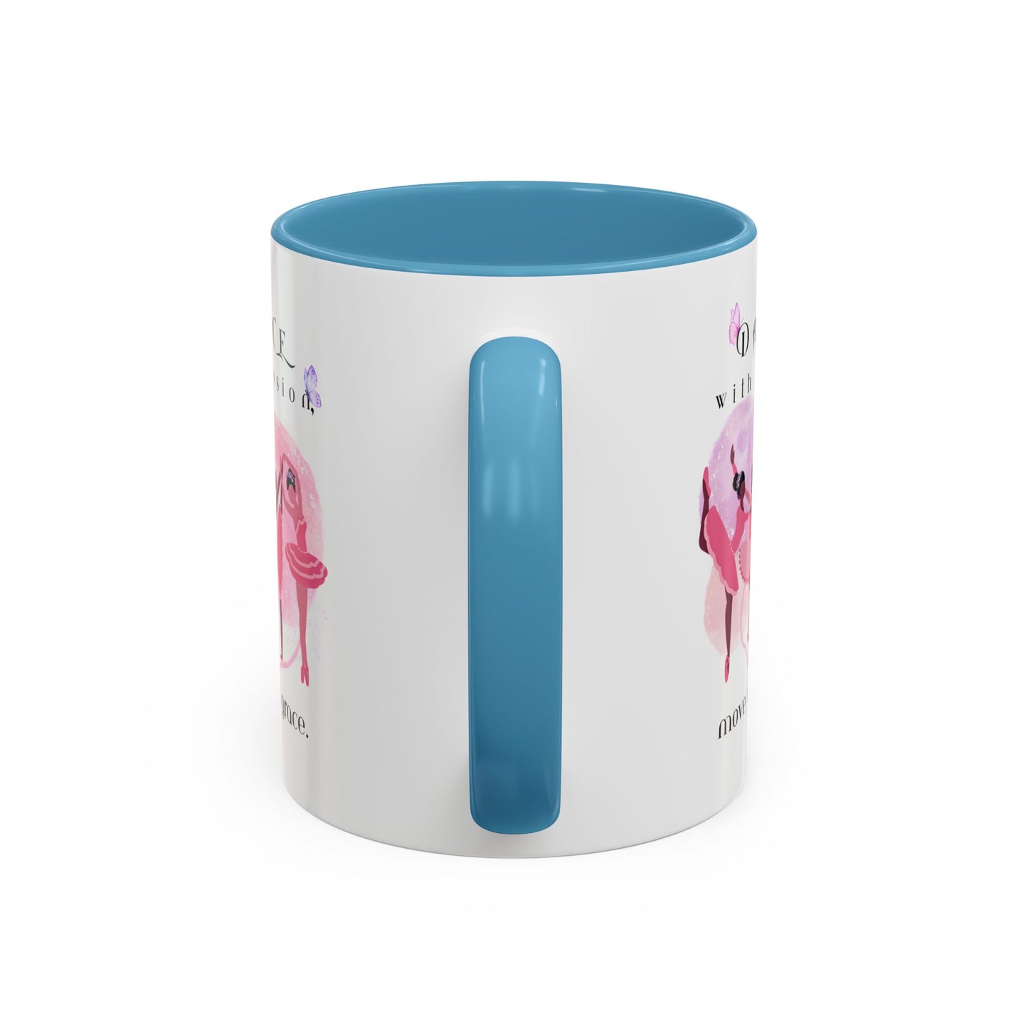 Accent Coffee Mug (11, 15oz) Dance With Passion