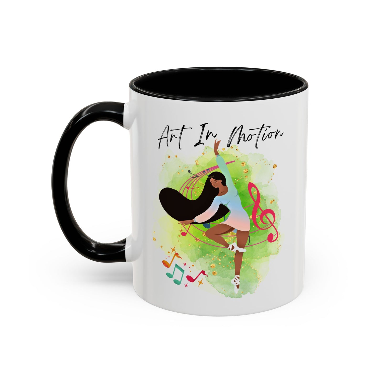Accent Coffee Mug (11, 15oz) Art In Motion ceramic mug