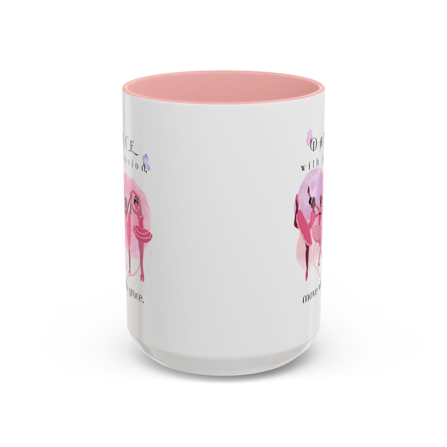 Accent Coffee Mug (11, 15oz) Dance With Passion