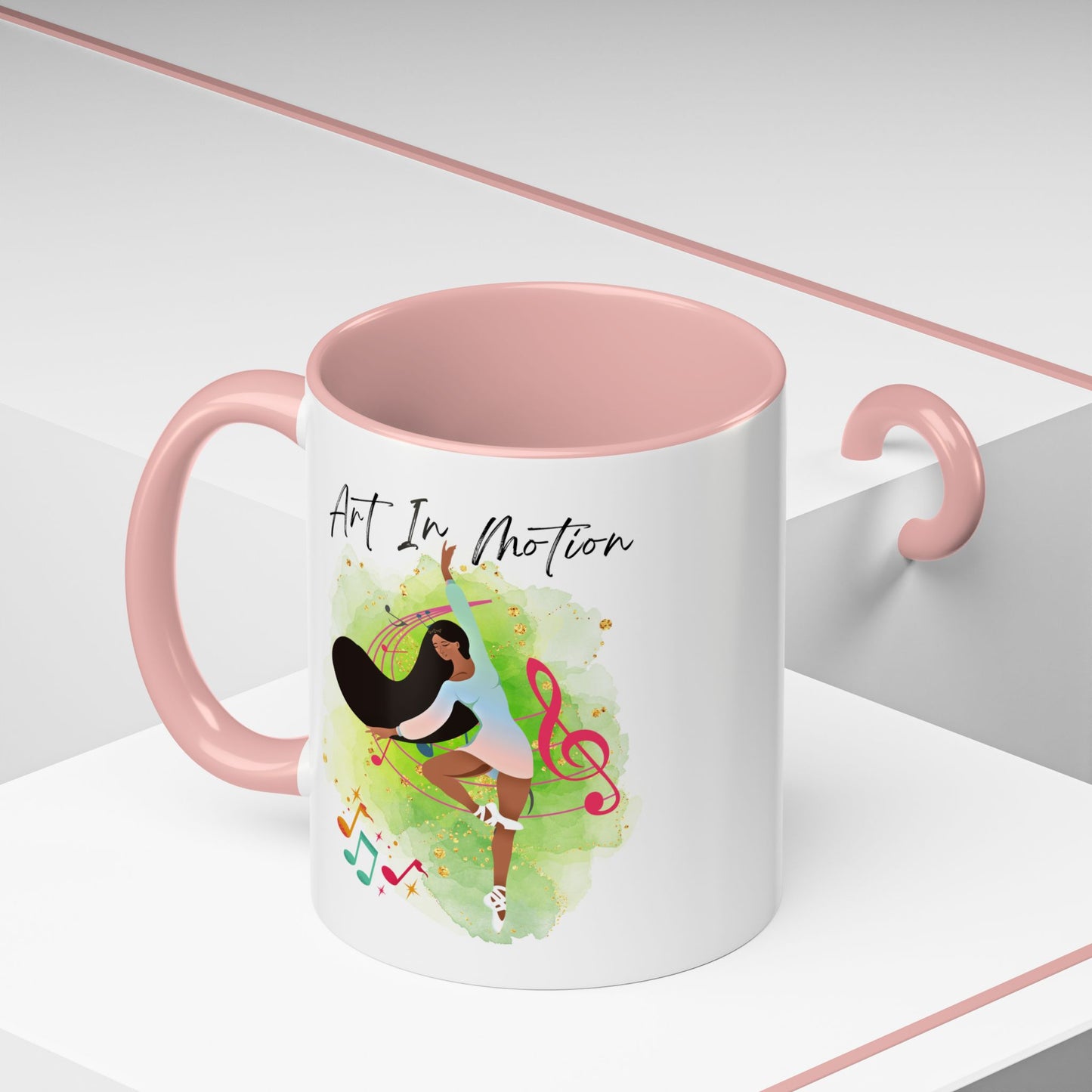 Accent Coffee Mug (11, 15oz) Art In Motion ceramic mug