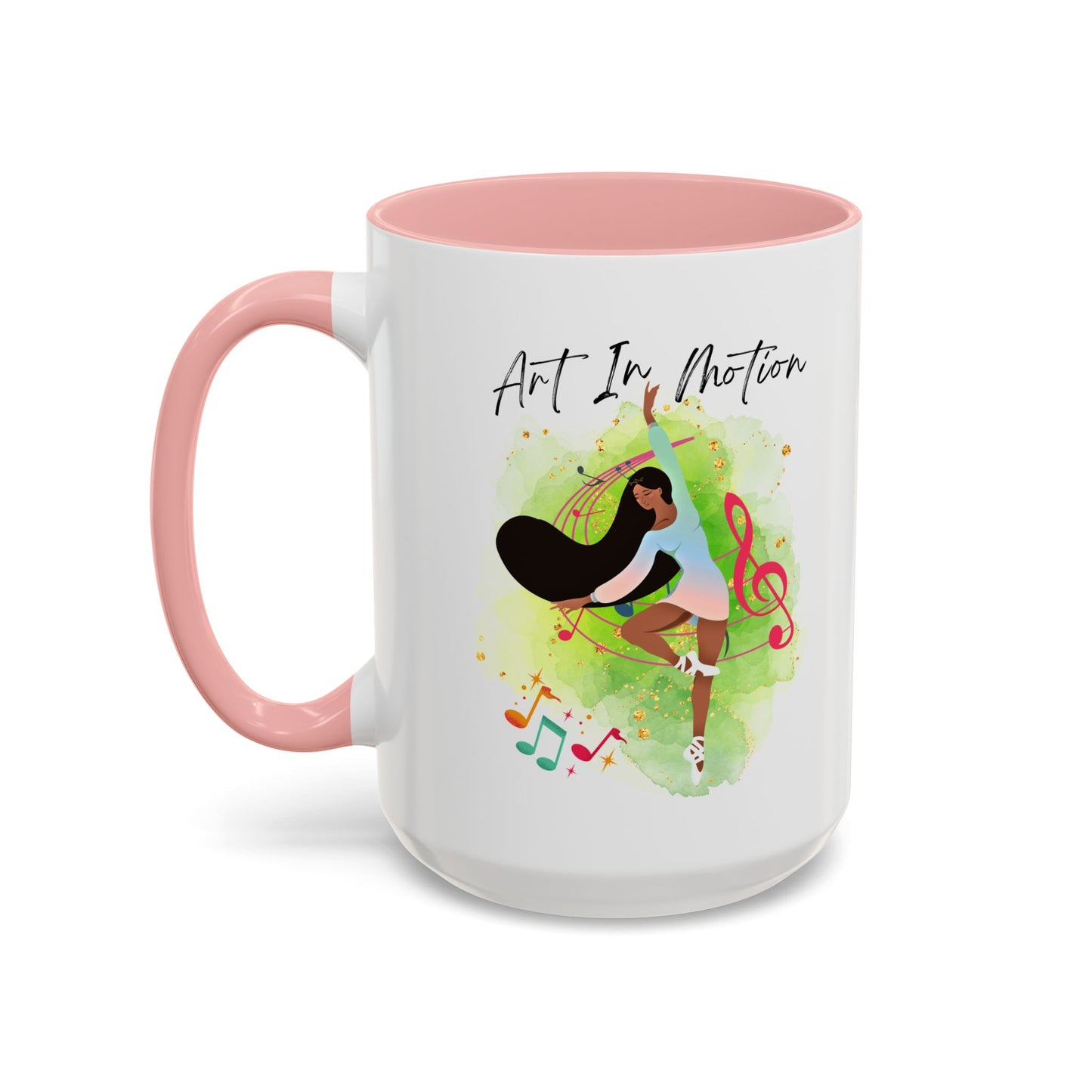 Accent Coffee Mug (11, 15oz) Art In Motion ceramic mug