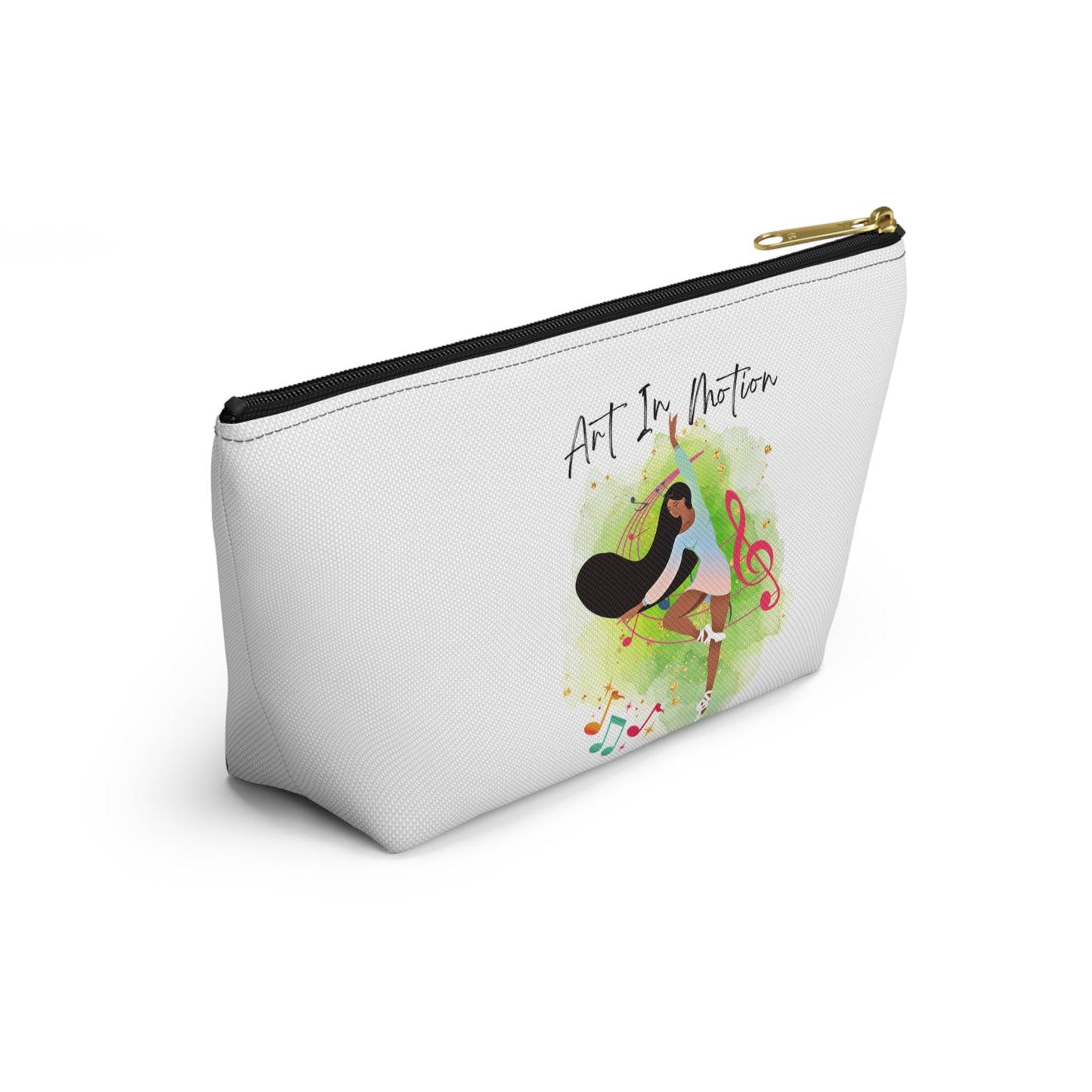 Cosmetic - Accessory Pouch w T-bottom - Art In Motion - for dancers on the go