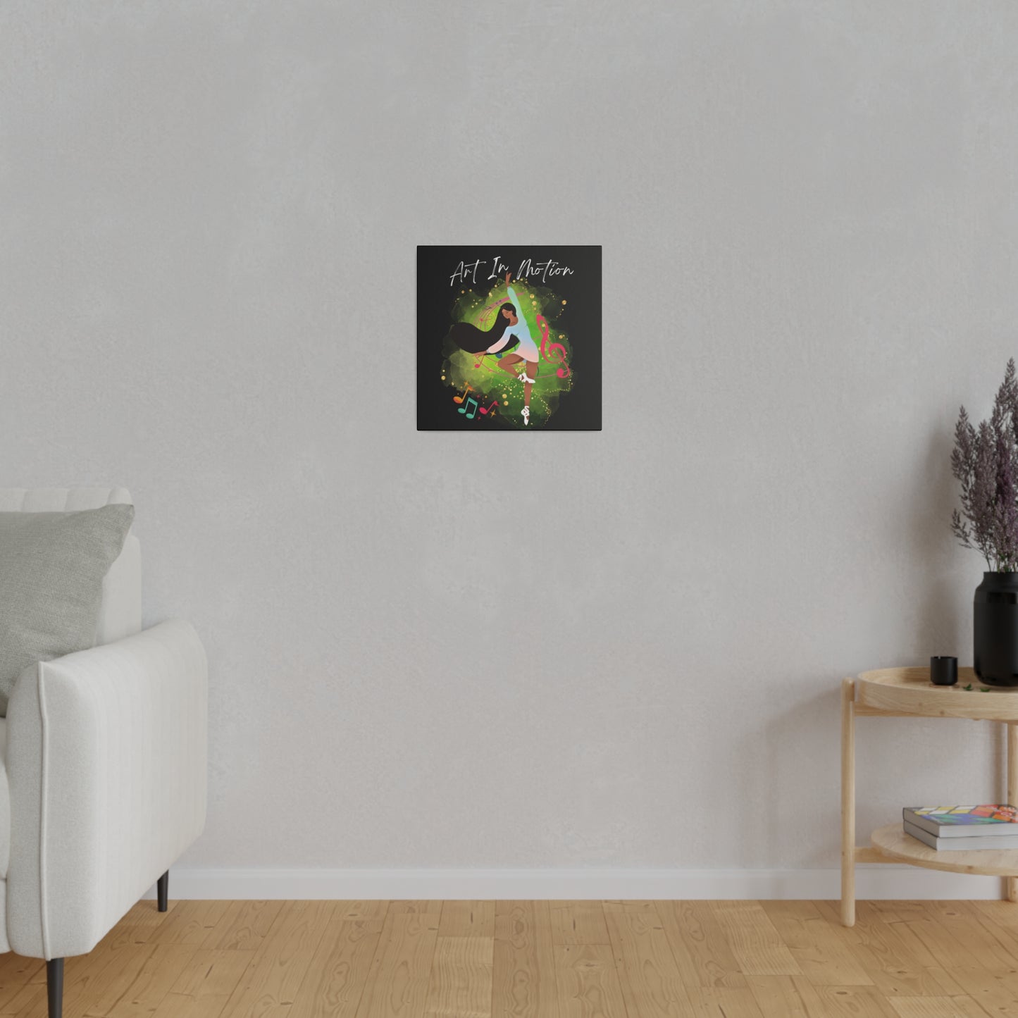 Matte Canvas Print - Art In Motion