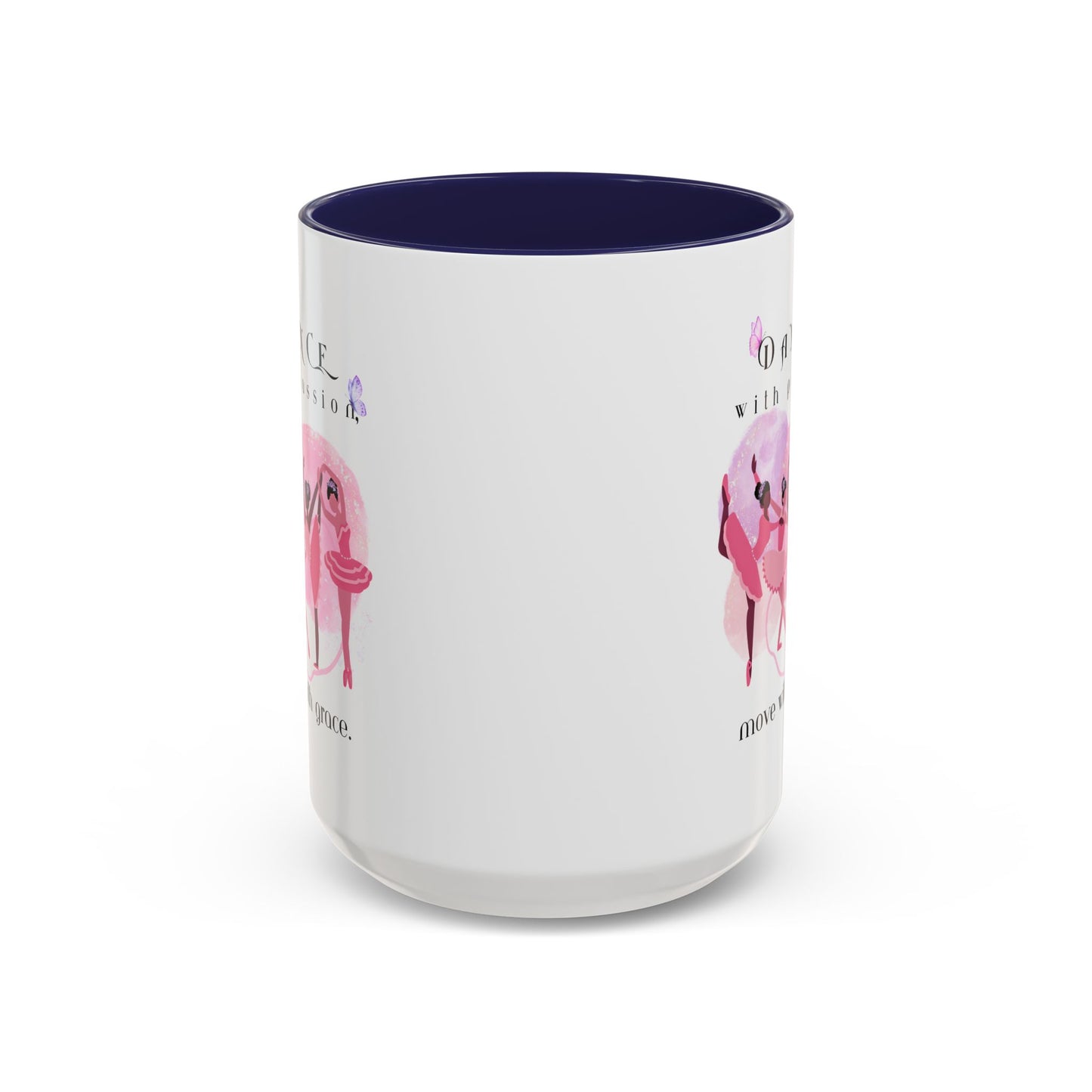 Accent Coffee Mug (11, 15oz) Dance With Passion