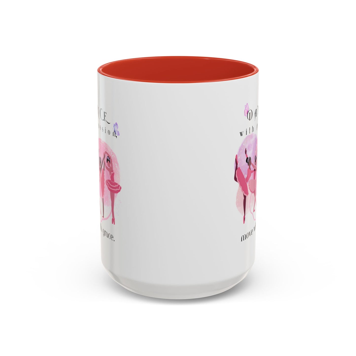 Accent Coffee Mug (11, 15oz) Dance With Passion