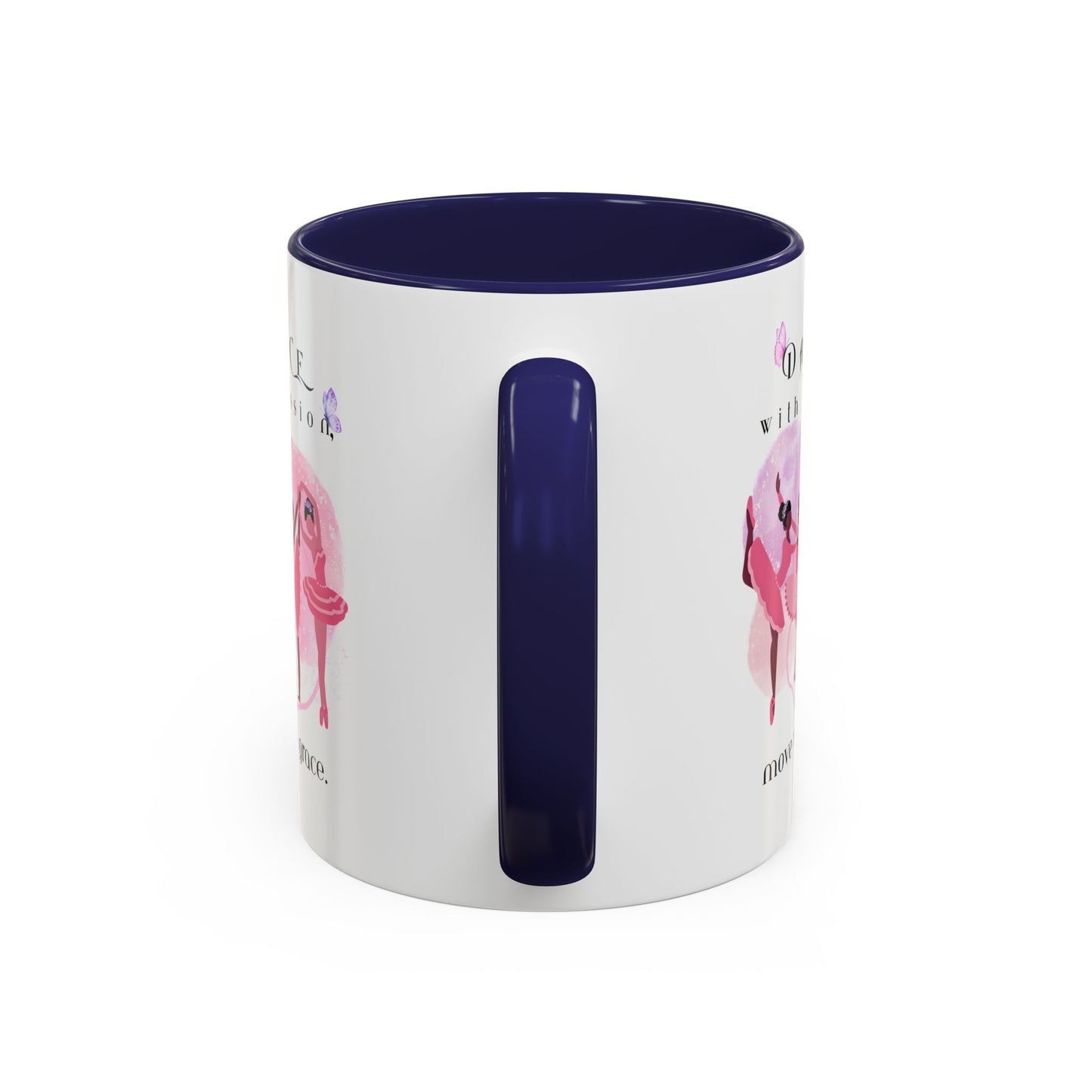 Accent Coffee Mug (11, 15oz) Dance With Passion