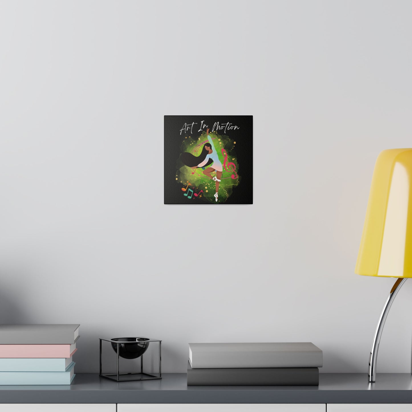 Matte Canvas Print - Art In Motion