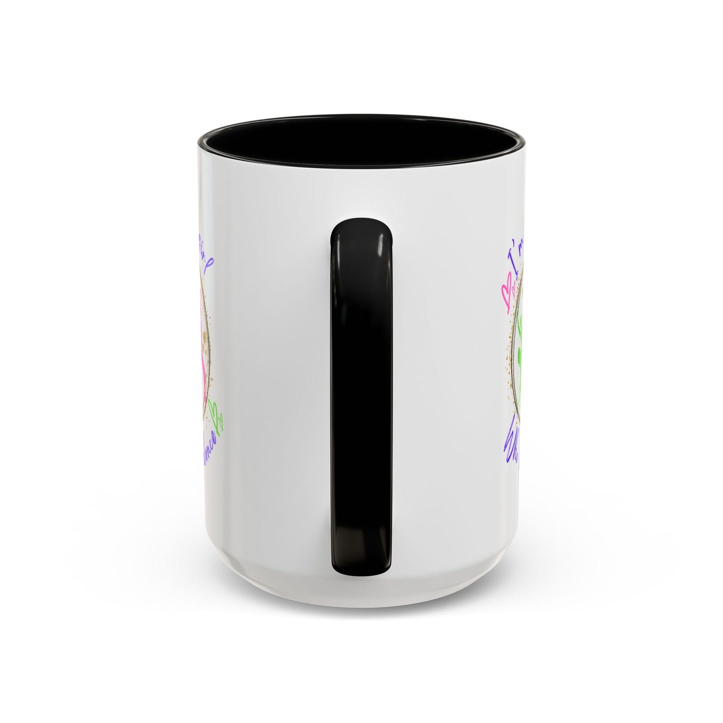 Accent Coffee Mug (11, 15oz) I'm Just a Girl Who Loves to Dance" Ceramic Mug - aburgessandco.com