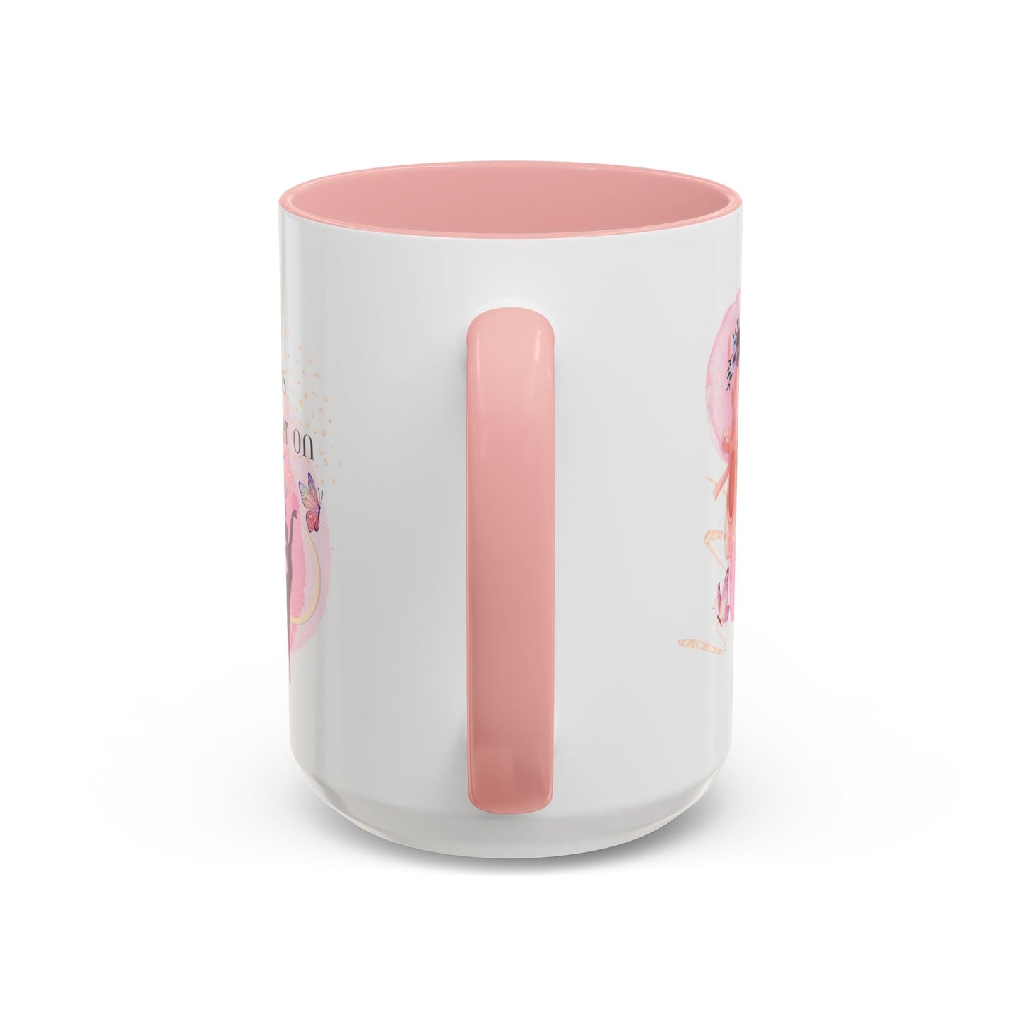 Accent Coffee Mug (11, 15oz) Life is Better on Pointe Ballerina - aburgessandco.com