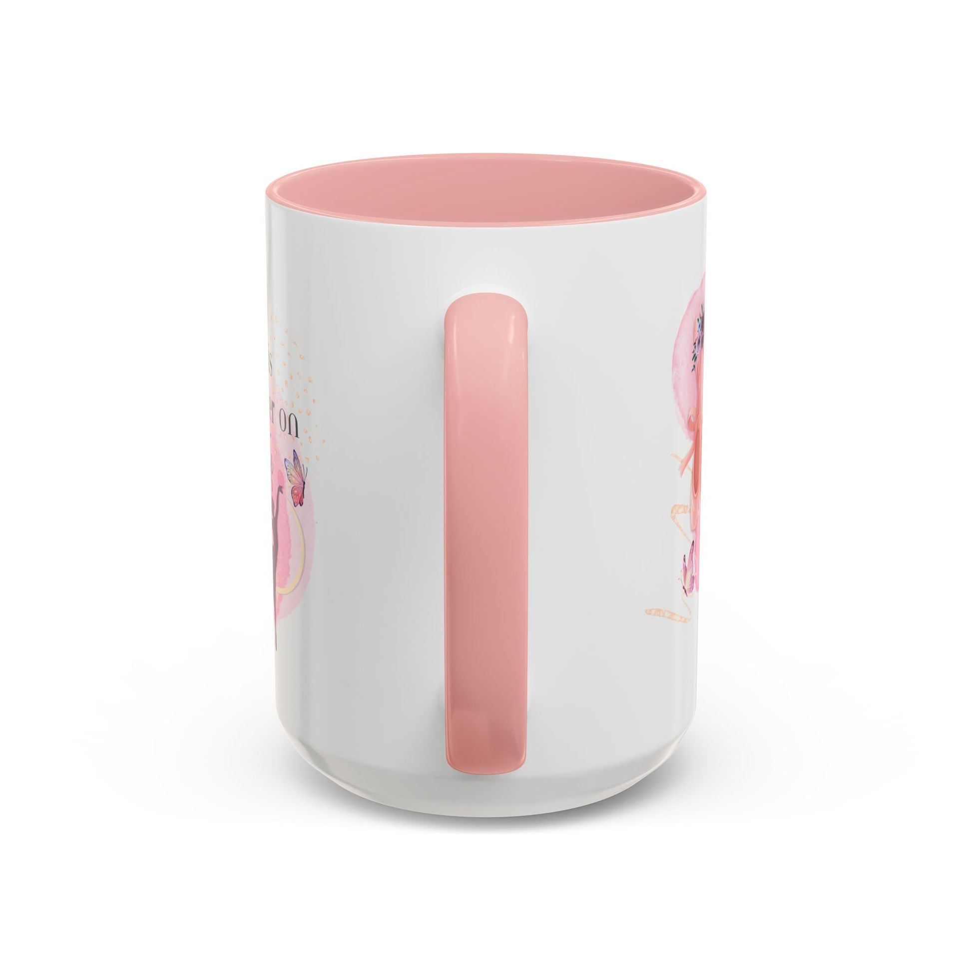Accent Coffee Mug (11, 15oz) Life is Better on Pointe Ballerina - aburgessandco.com