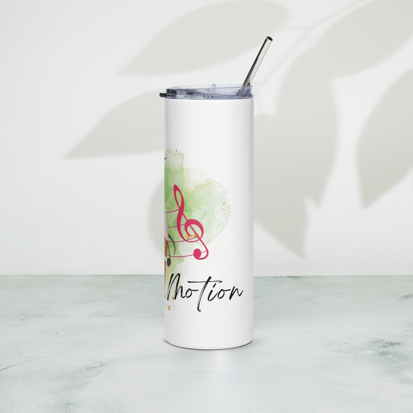 Stainless steel tumbler for dancers - Art in Motion