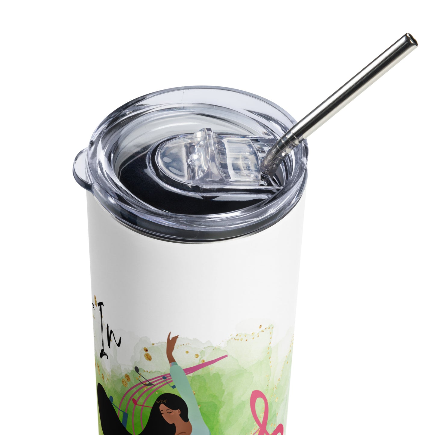 Stainless steel tumbler for dancers - Art in Motion