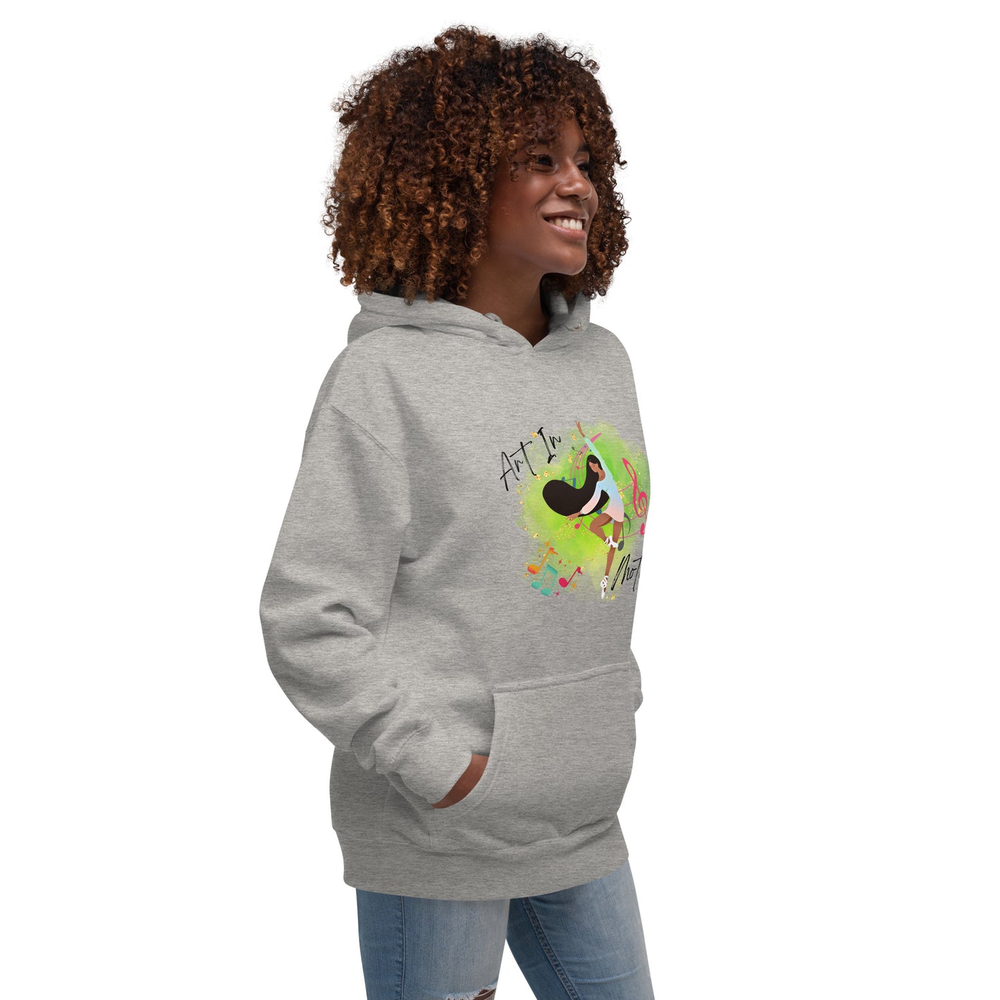 Stay Warm and Stylish with the "Art in Motion" Hoodie – Designed for Dancers
