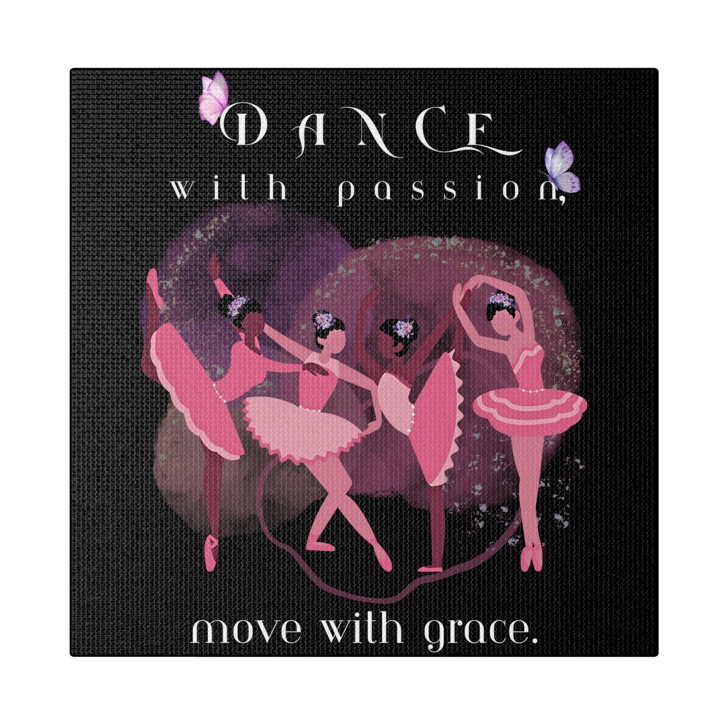 Matte Canvas Print - Dance with passion