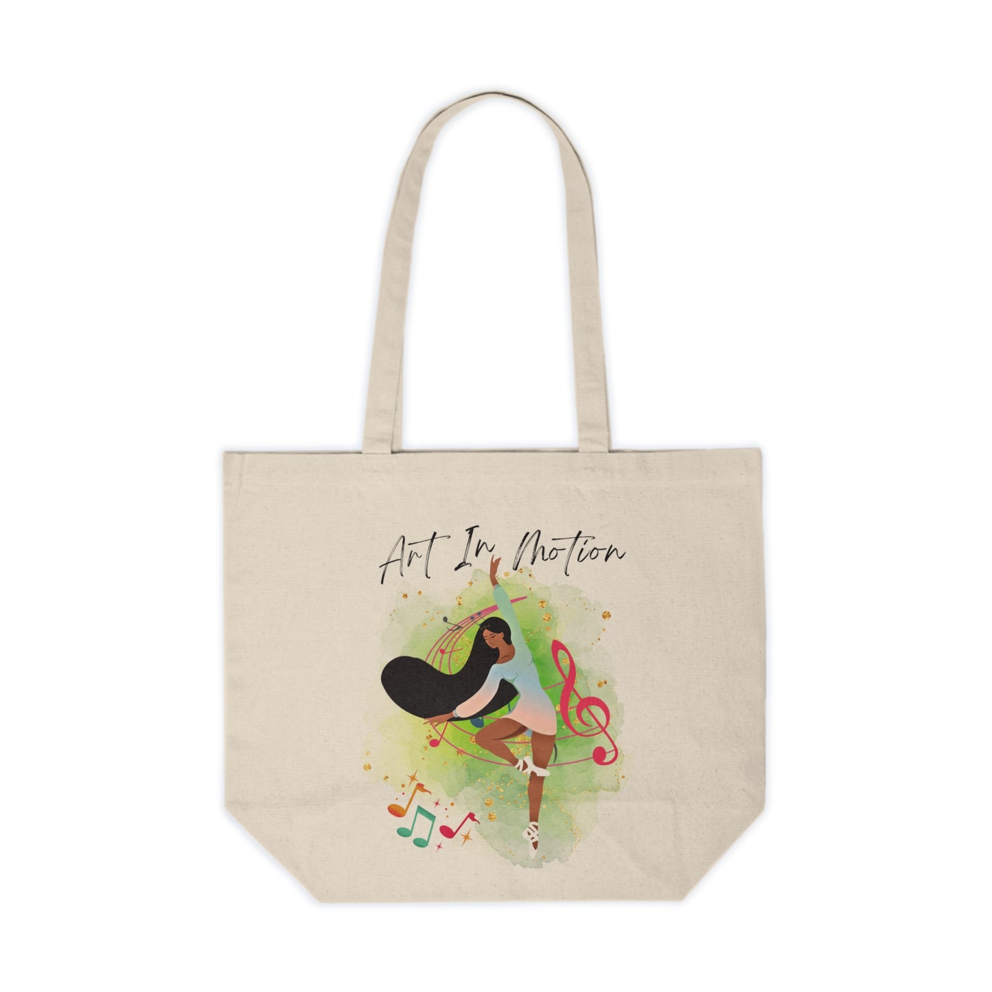 Canvas Shopping Tote - Dancer of African Descent