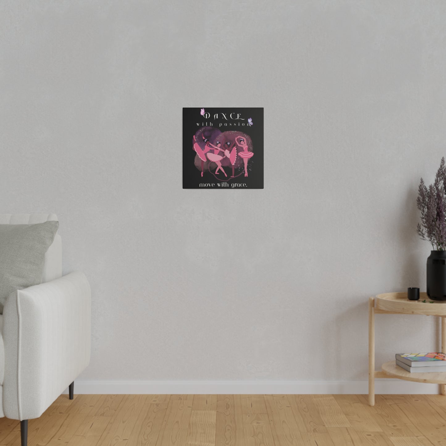 Matte Canvas Print - Dance with passion