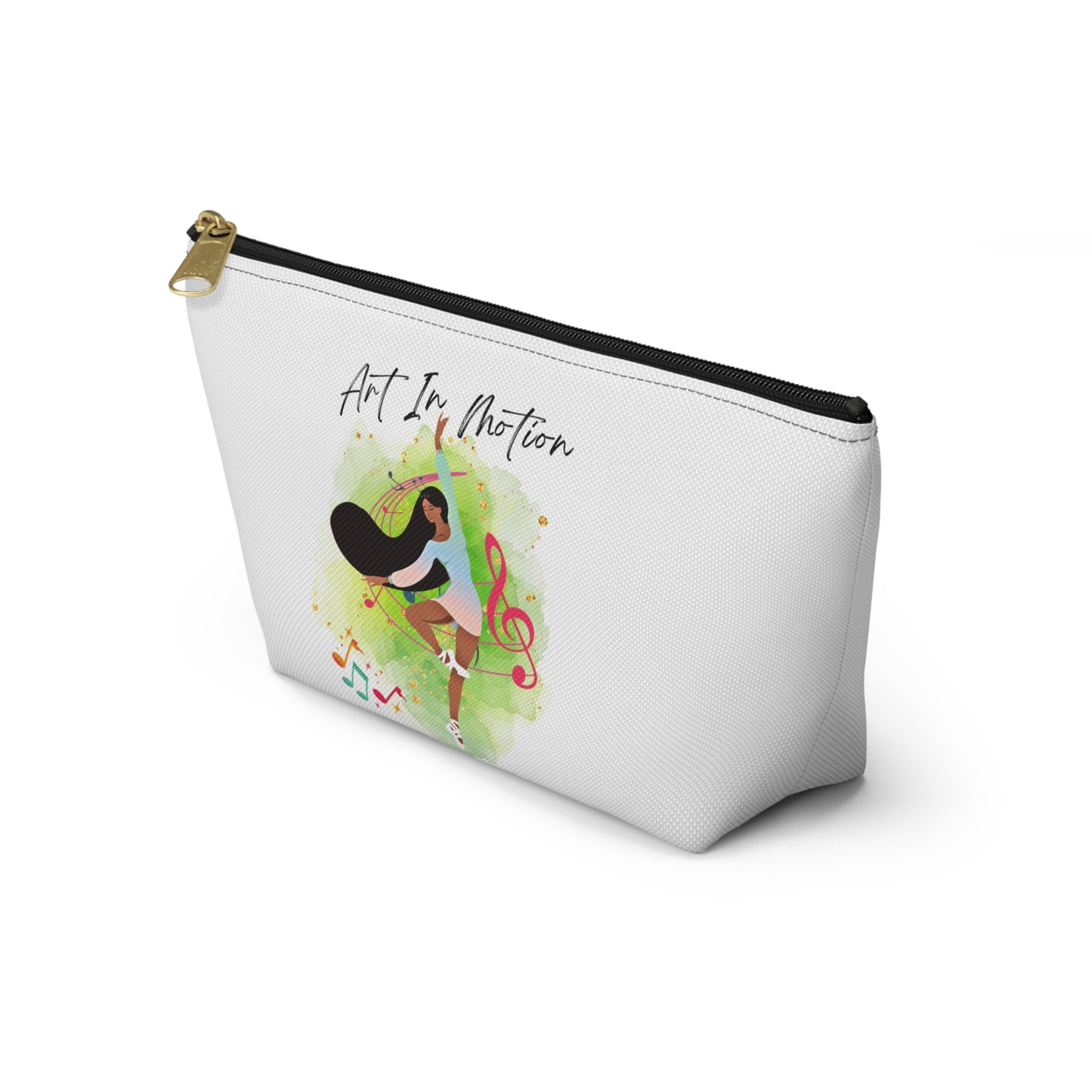 Cosmetic - Accessory Pouch w T-bottom - Art In Motion - for dancers on the go