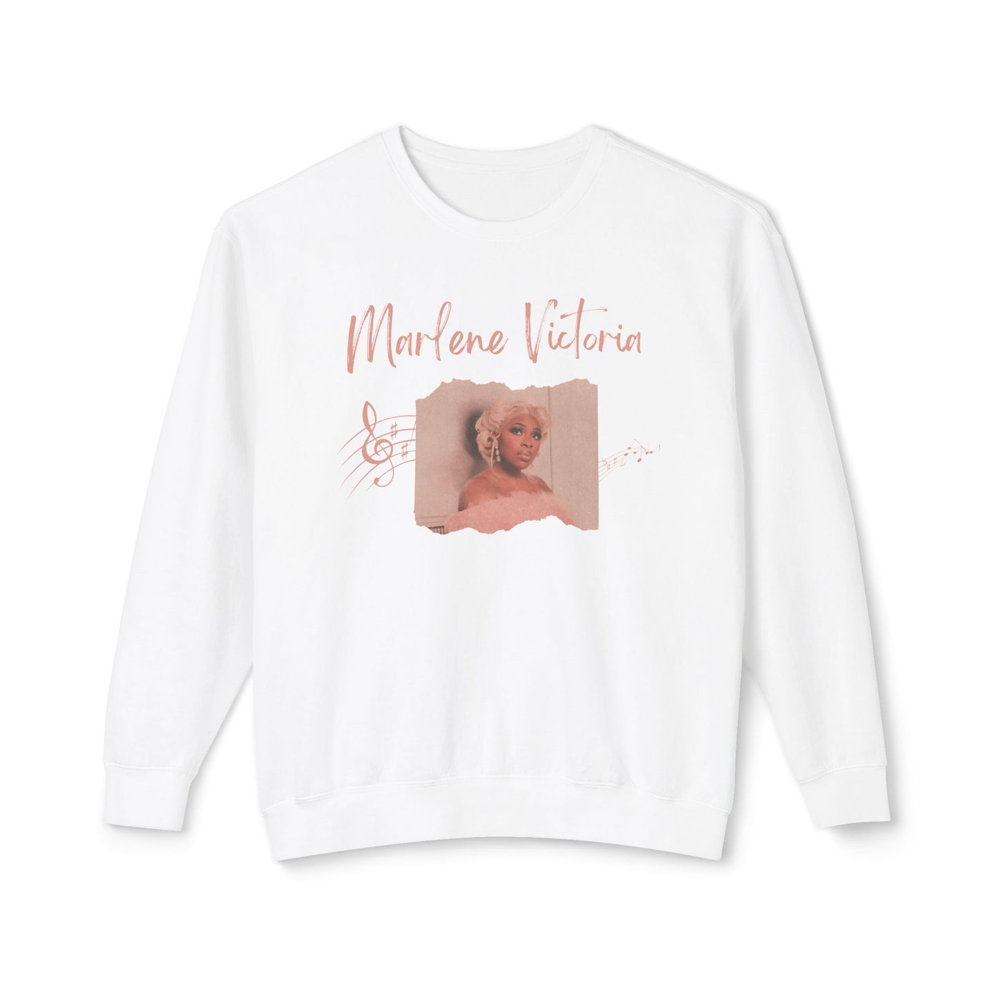 Unisex Lightweight Crewneck Sweatshirt - Marlene Victoria