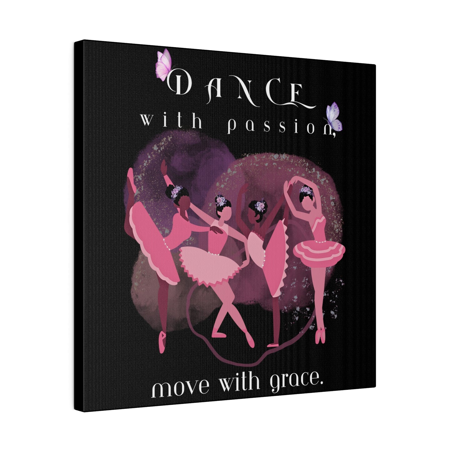 Matte Canvas Print - Dance with passion