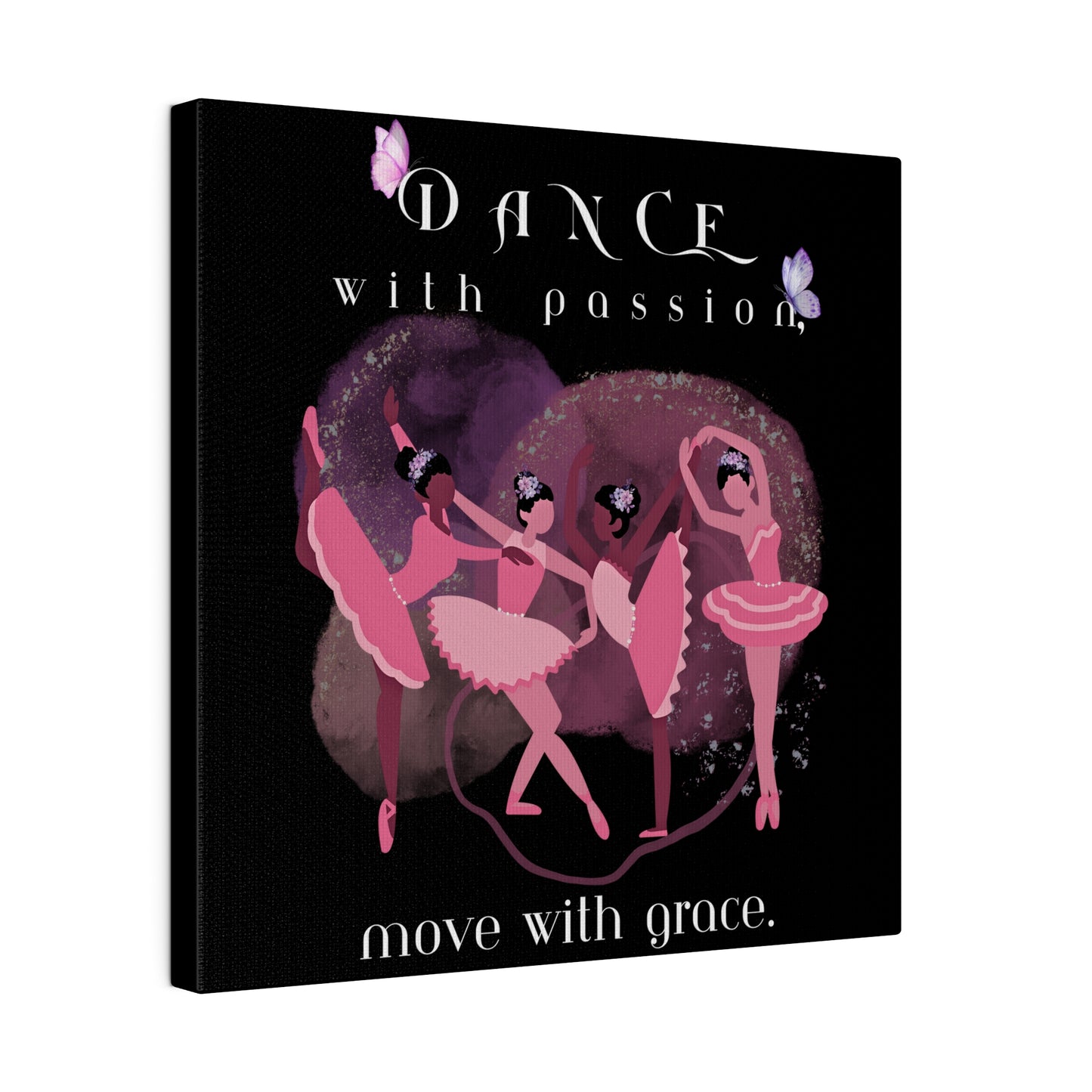 Matte Canvas Print - Dance with passion
