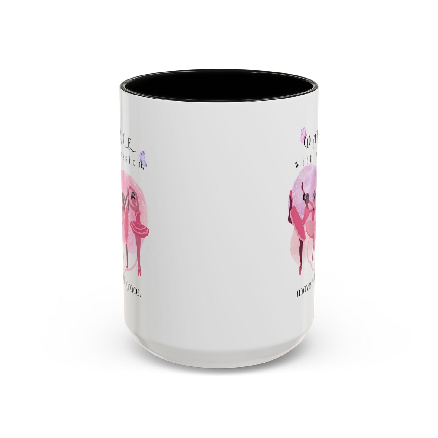 Accent Coffee Mug (11, 15oz) Dance With Passion