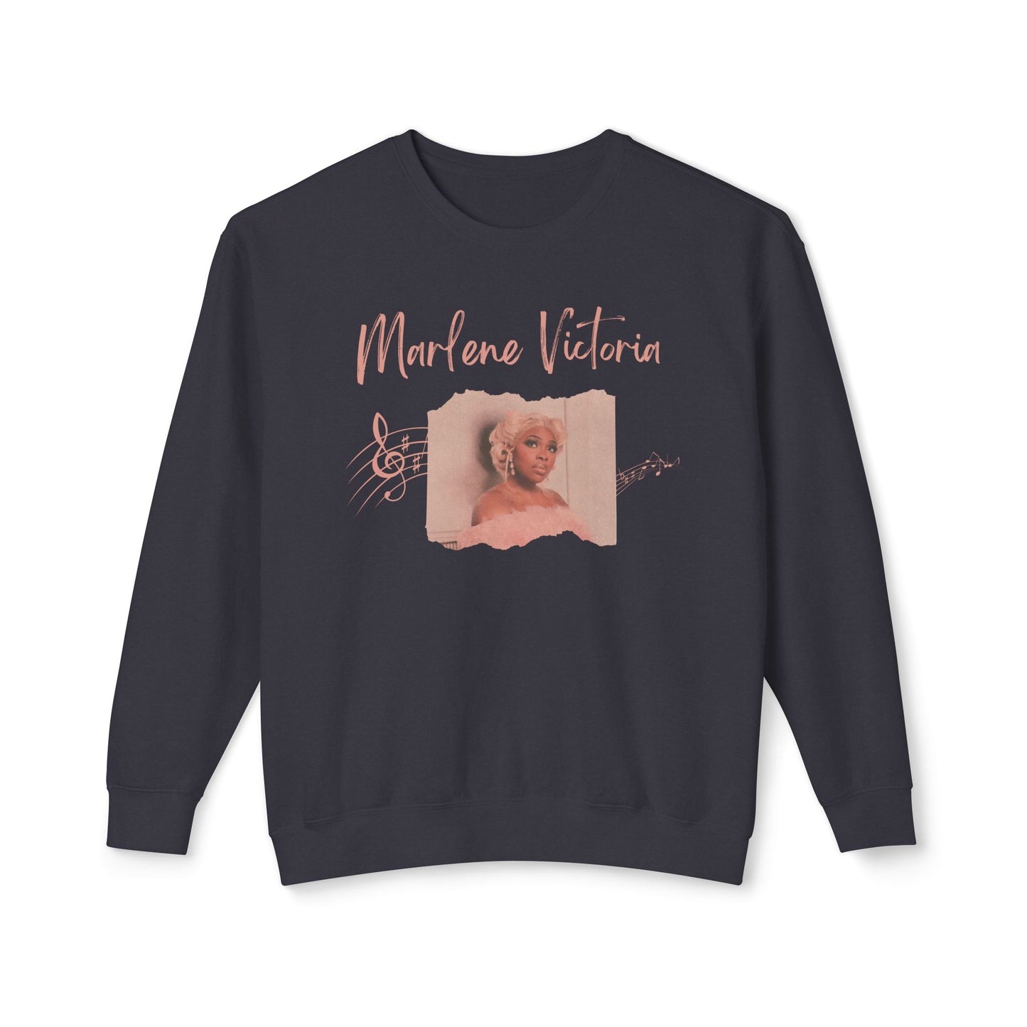 Unisex Lightweight Crewneck Sweatshirt - Marlene Victoria