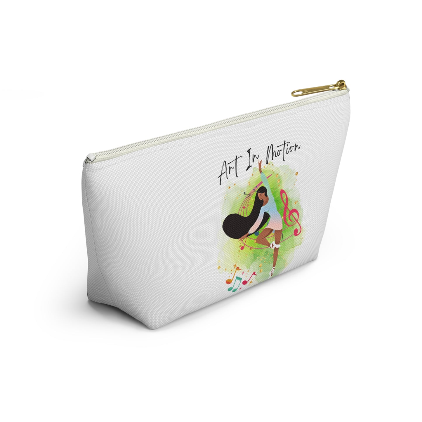 Cosmetic - Accessory Pouch w T-bottom - Art In Motion - for dancers on the go