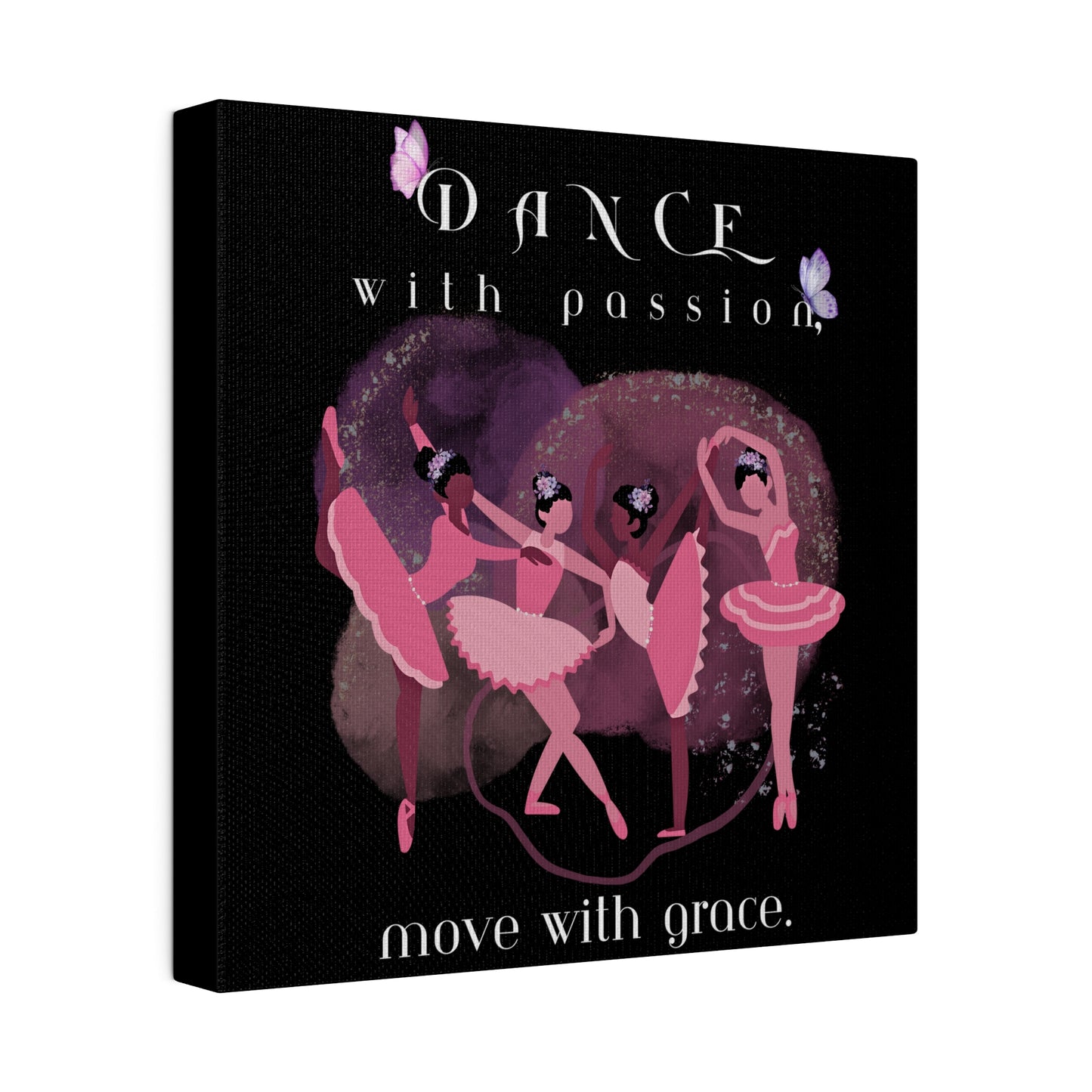 Matte Canvas Print - Dance with passion
