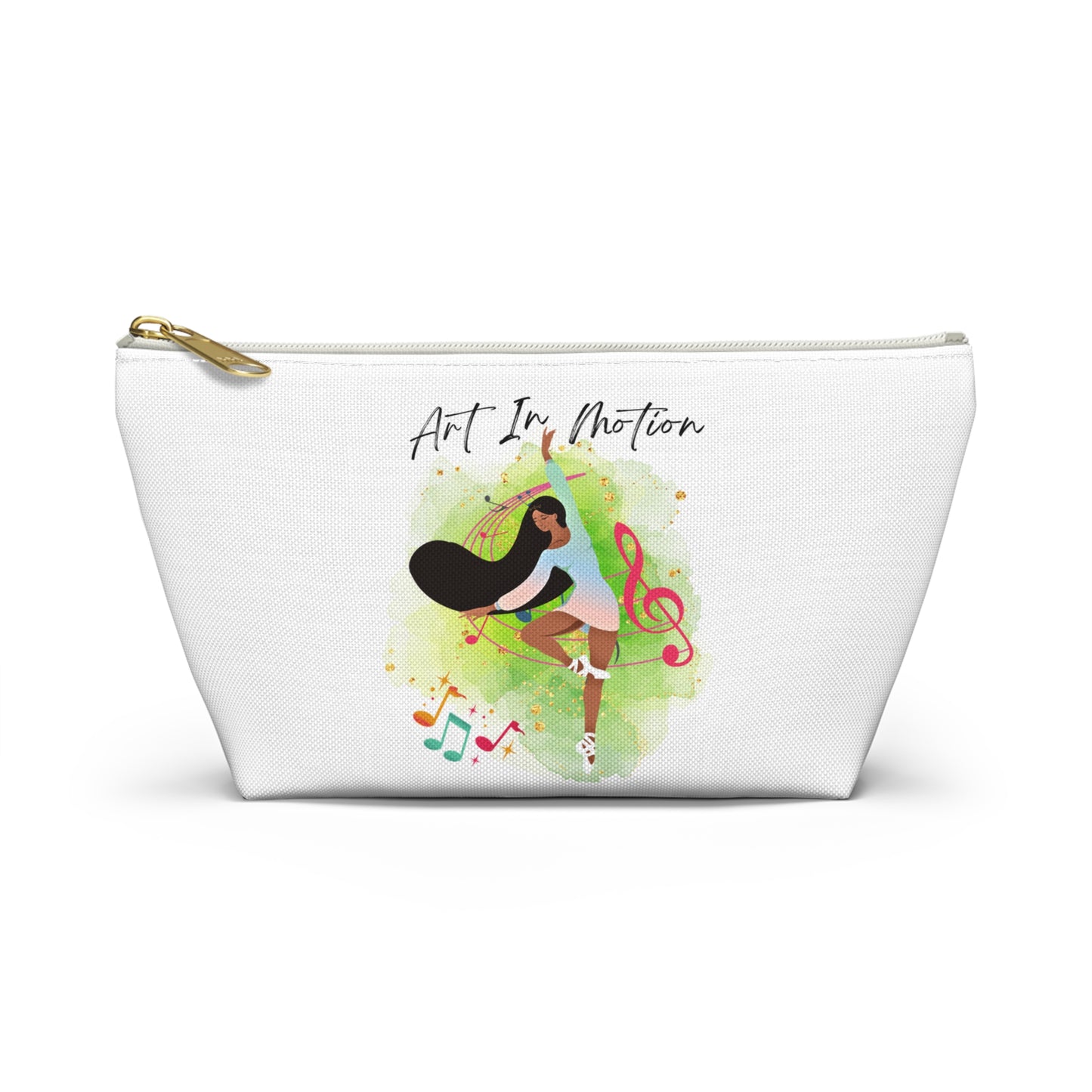Cosmetic - Accessory Pouch w T-bottom - Art In Motion - for dancers on the go