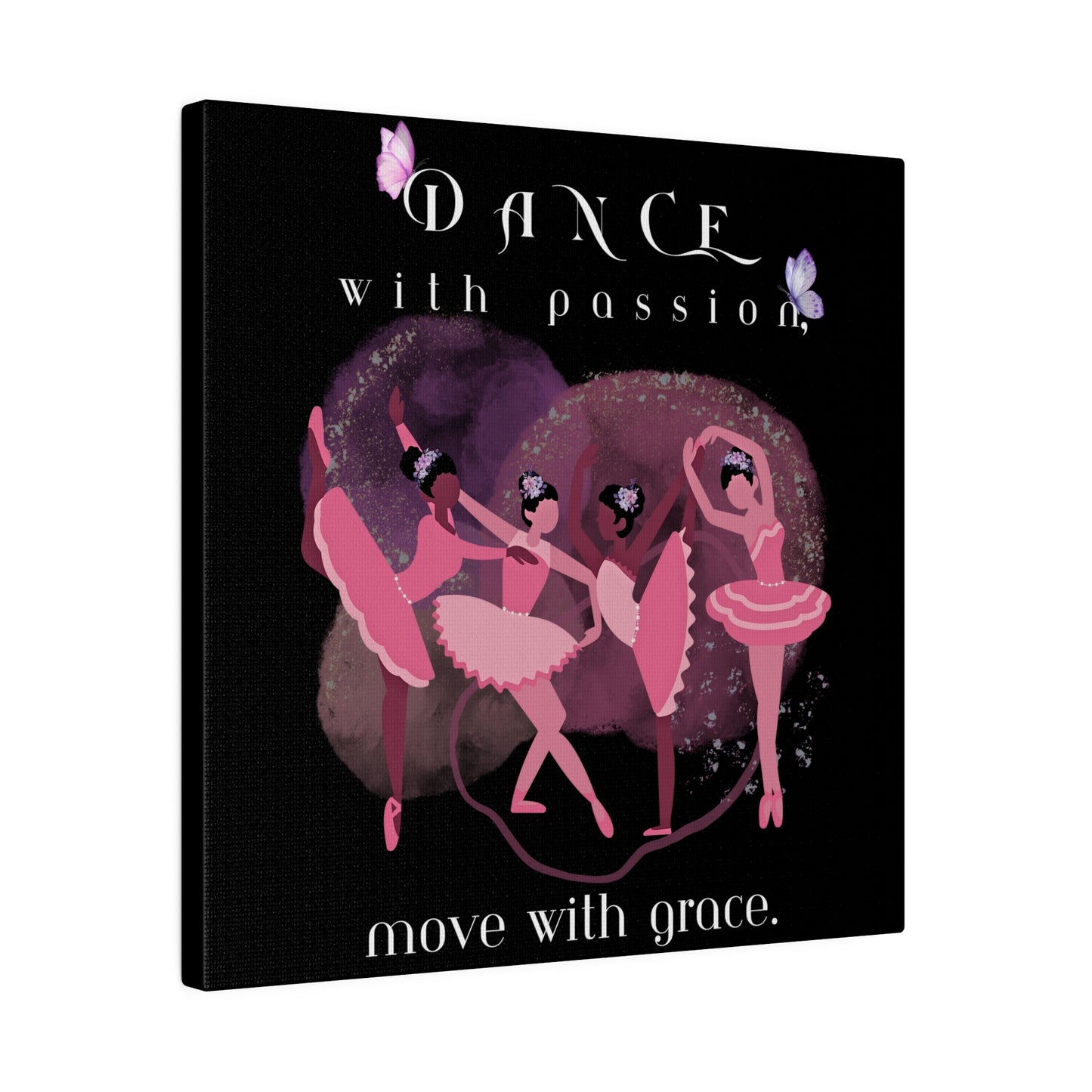 Matte Canvas Print - Dance with passion