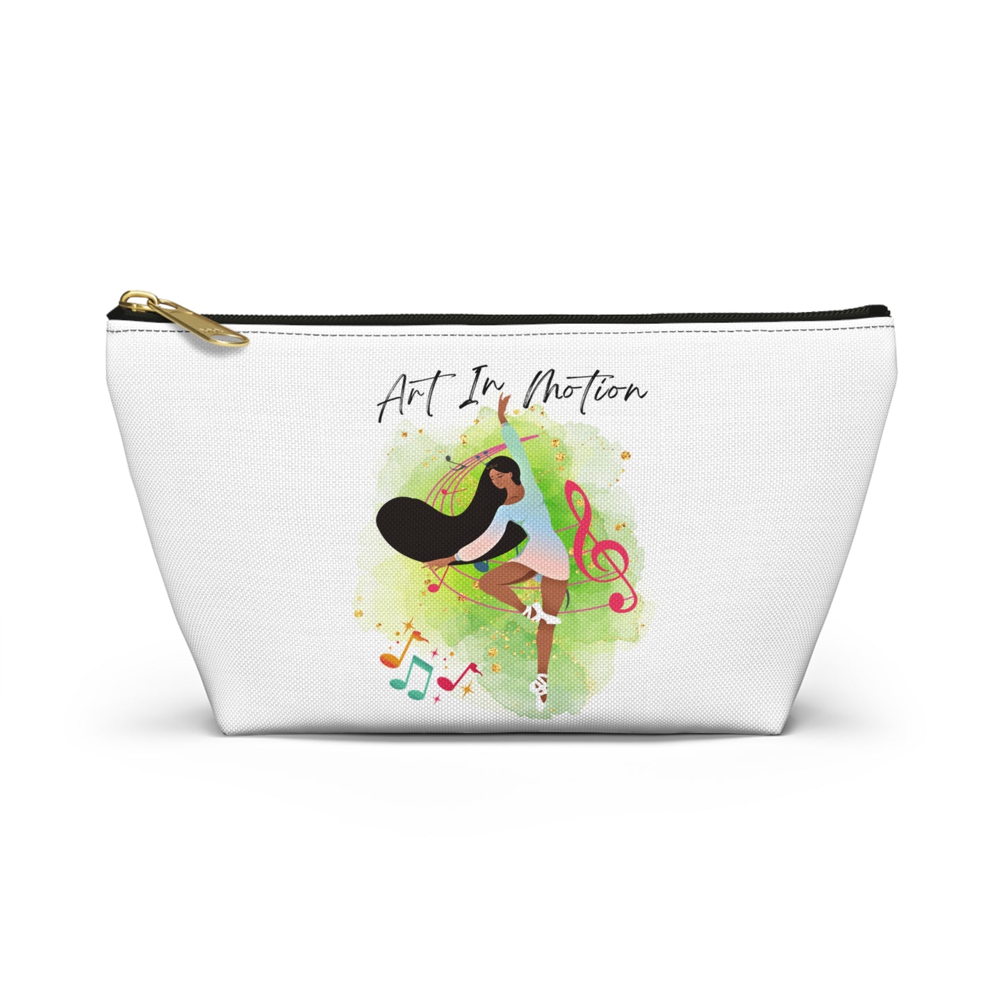 Cosmetic - Accessory Pouch w T-bottom - Art In Motion - for dancers on the go